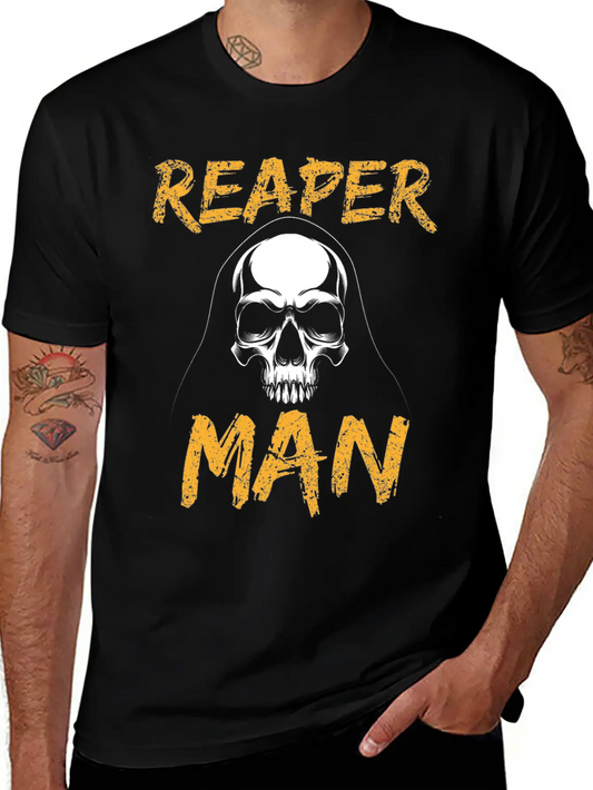 Reaper Man Modern Fit Casual T-Shirt – Clean And Versatile Design
