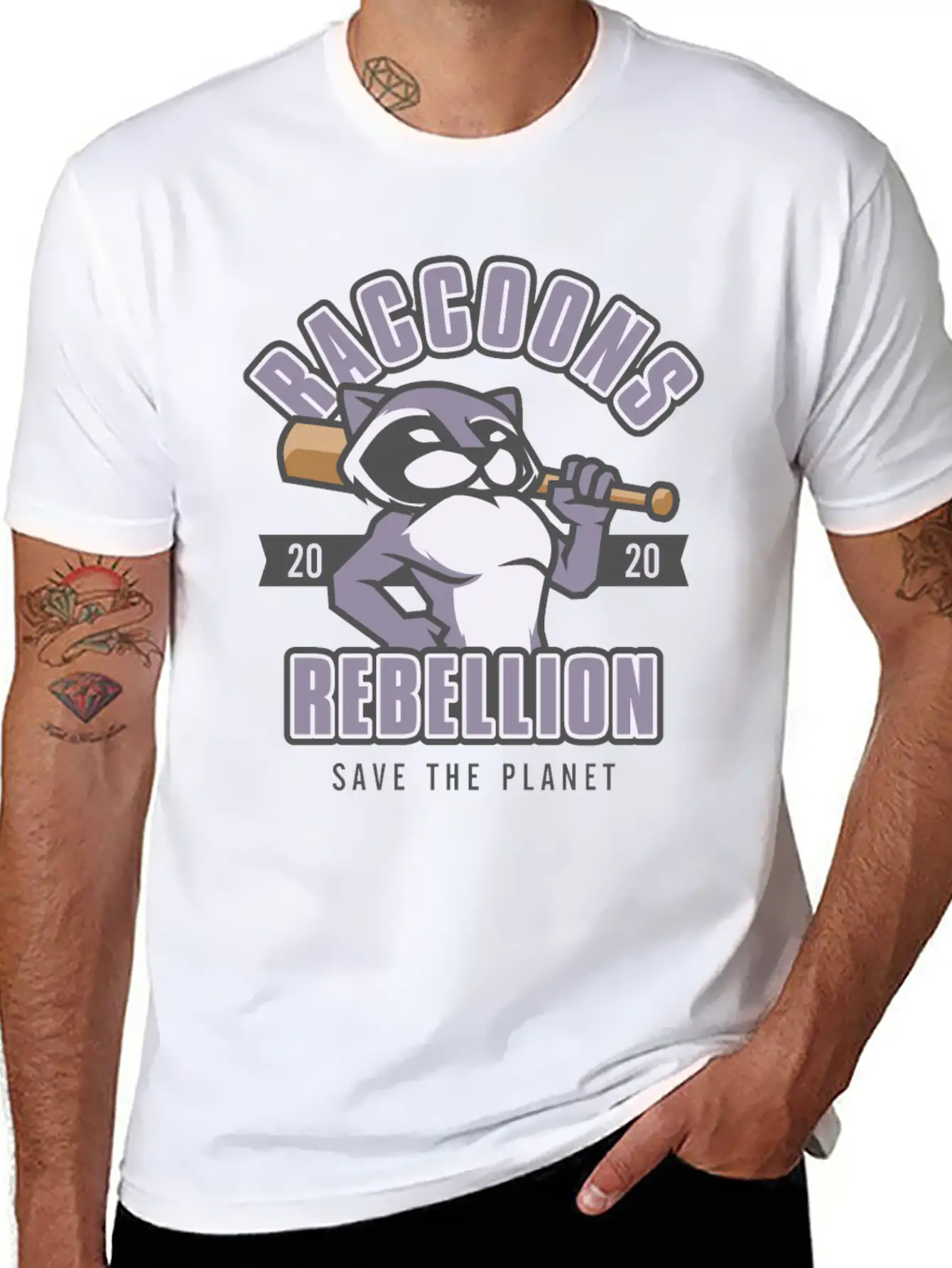 Rebellion Save Planet Unisex Casual T-Shirt – Clean Design For Daily Comfort