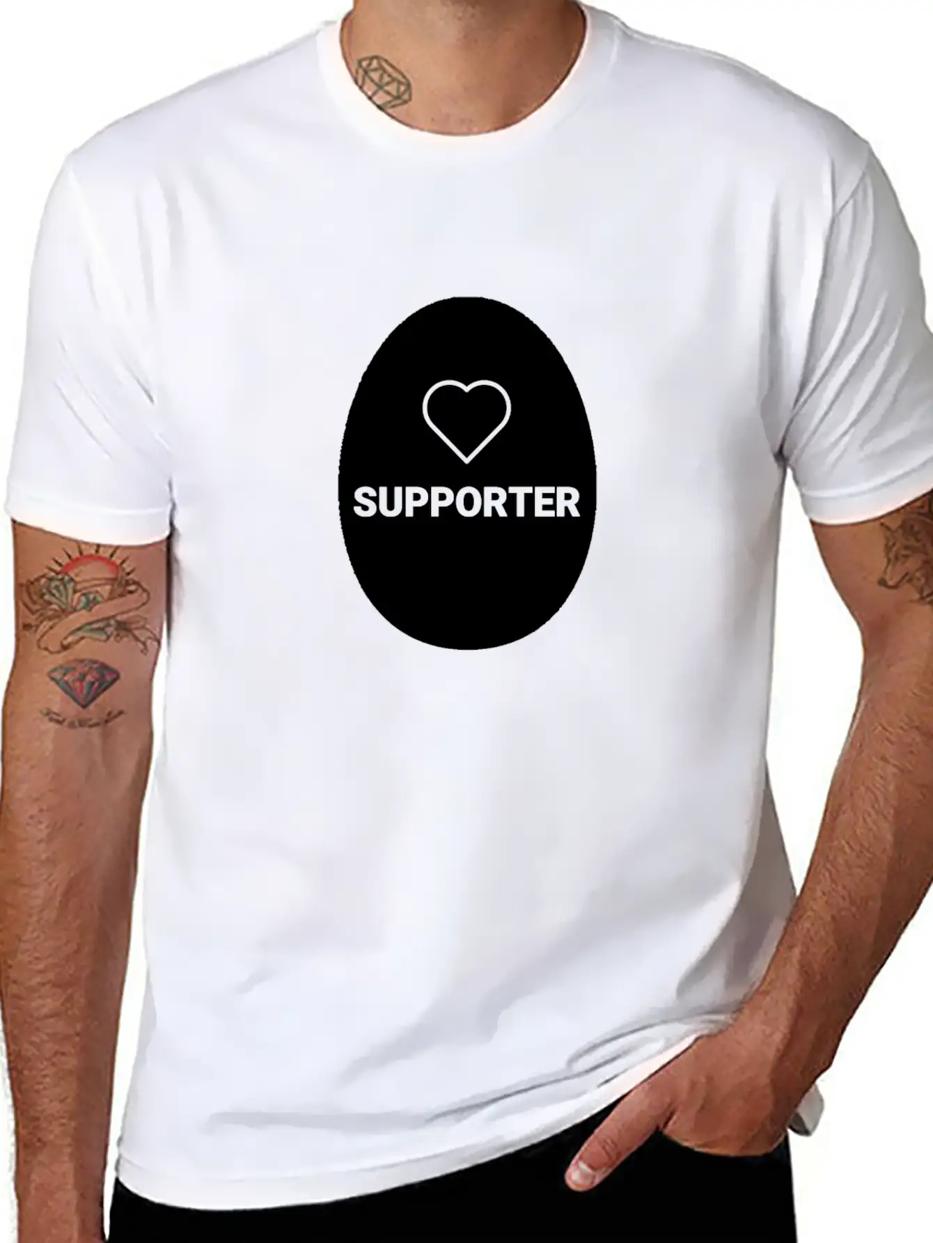 Record Egg Funny Picture Gift Idea Supporter Cool Lightweight Cotton T-Shirt – Daily Comfort Graphic Shirt