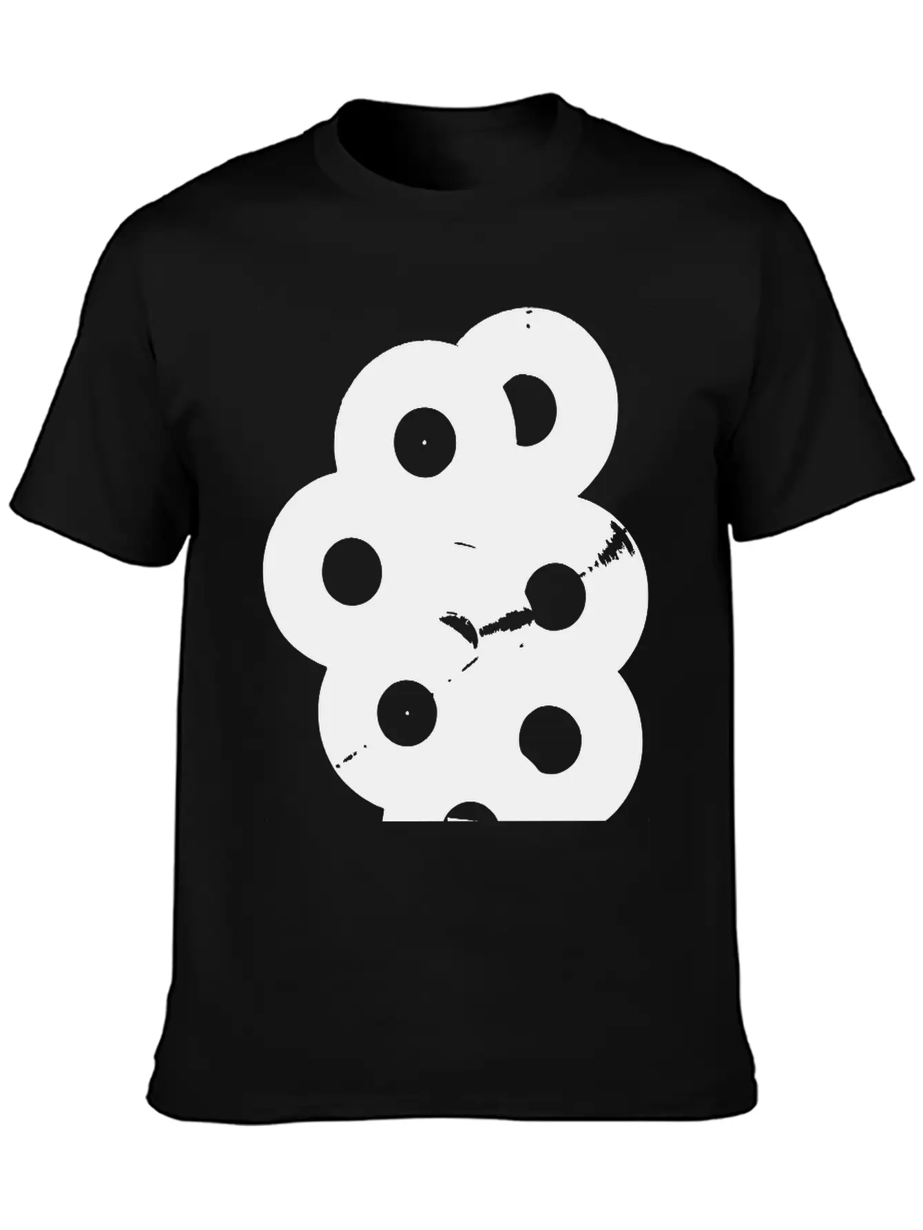 Records Vinyl Relaxed Everyday Tee – Lightweight And Durable Cotton