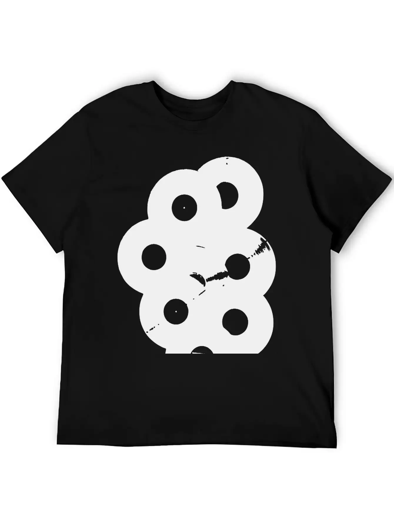 Records Vinyl Relaxed Everyday Tee – Lightweight And Durable Cotton