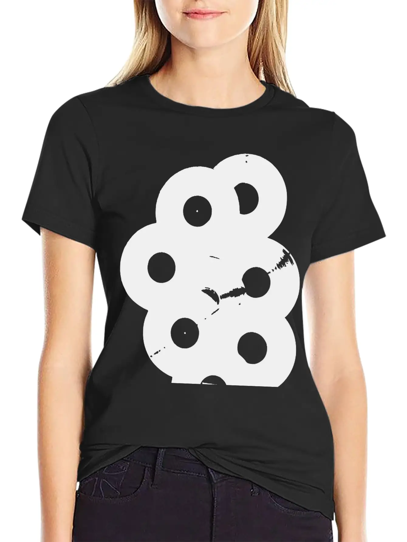 Records Vinyl Relaxed Everyday Tee – Lightweight And Durable Cotton