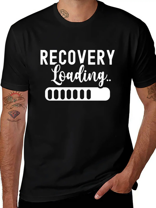 Recovery Loading Surgery Patient Recover Survivor Comfortable Minimalist Graphic Tee – Summer Style Essential