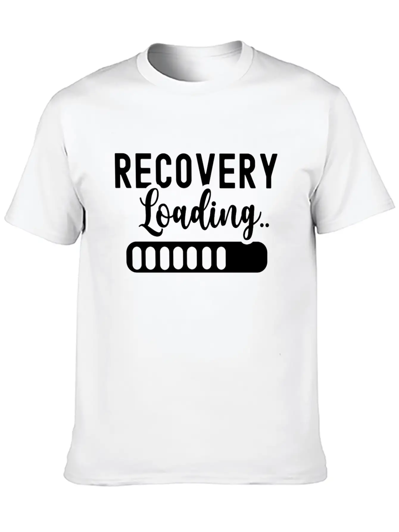 Recovery Loading Surgery Patient Recover Survivor Comfortable Minimalist Graphic Tee – Summer Style Essential