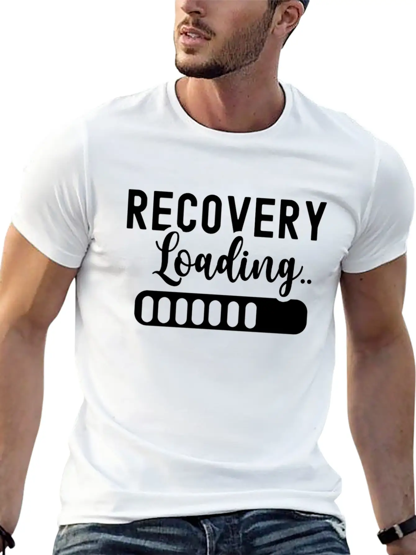 Recovery Loading Surgery Patient Recover Survivor Comfortable Minimalist Graphic Tee – Summer Style Essential