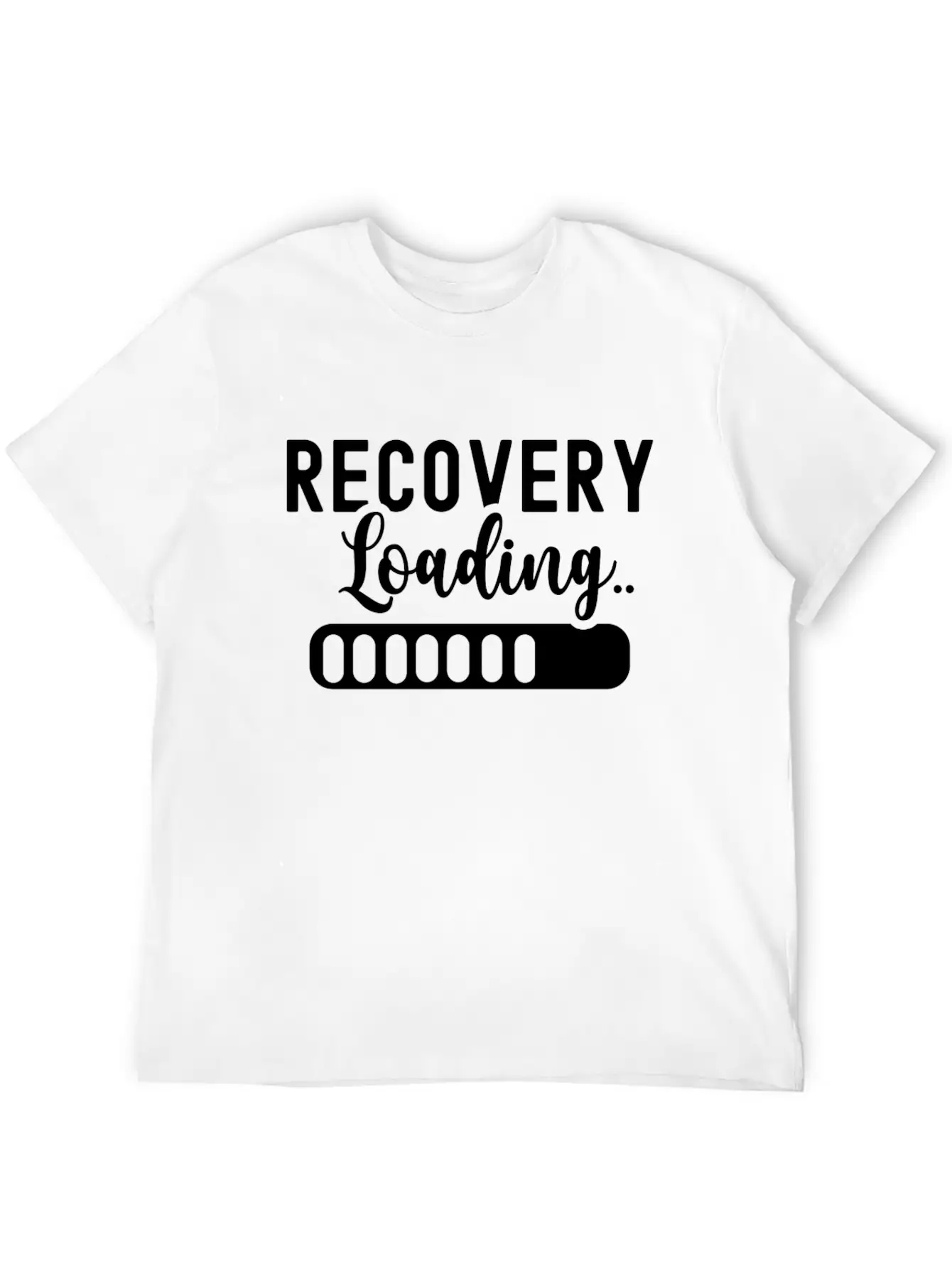 Recovery Loading Surgery Patient Recover Survivor Comfortable Minimalist Graphic Tee – Summer Style Essential