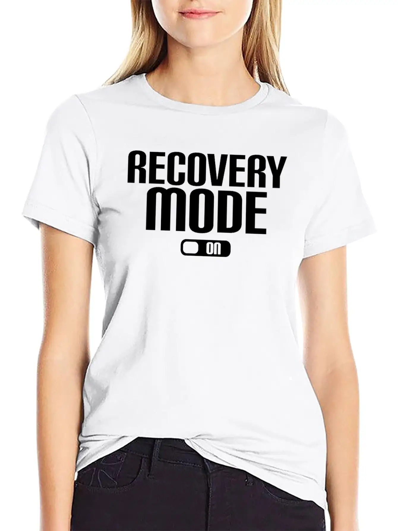 Recovery Mode On Unisex Casual T-Shirt – Clean Design For Daily Comfort