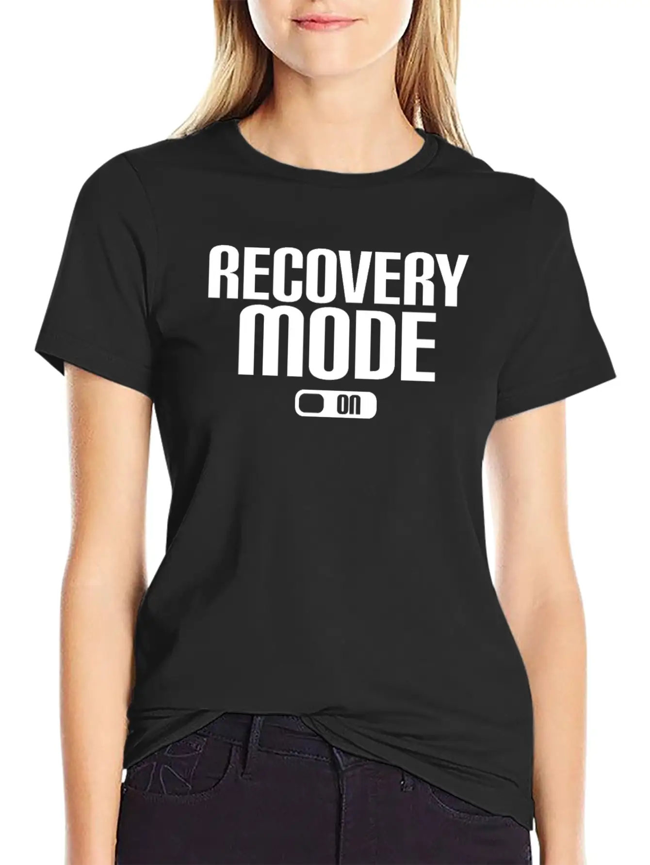 Recovery Mode On Unisex Casual T-Shirt – Clean Design For Daily Comfort
