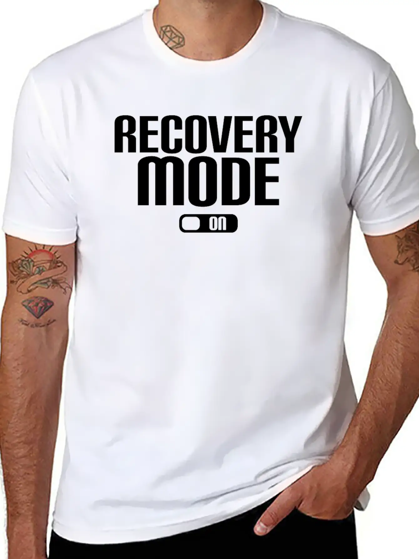 Recovery Mode On Unisex Casual T-Shirt – Clean Design For Daily Comfort