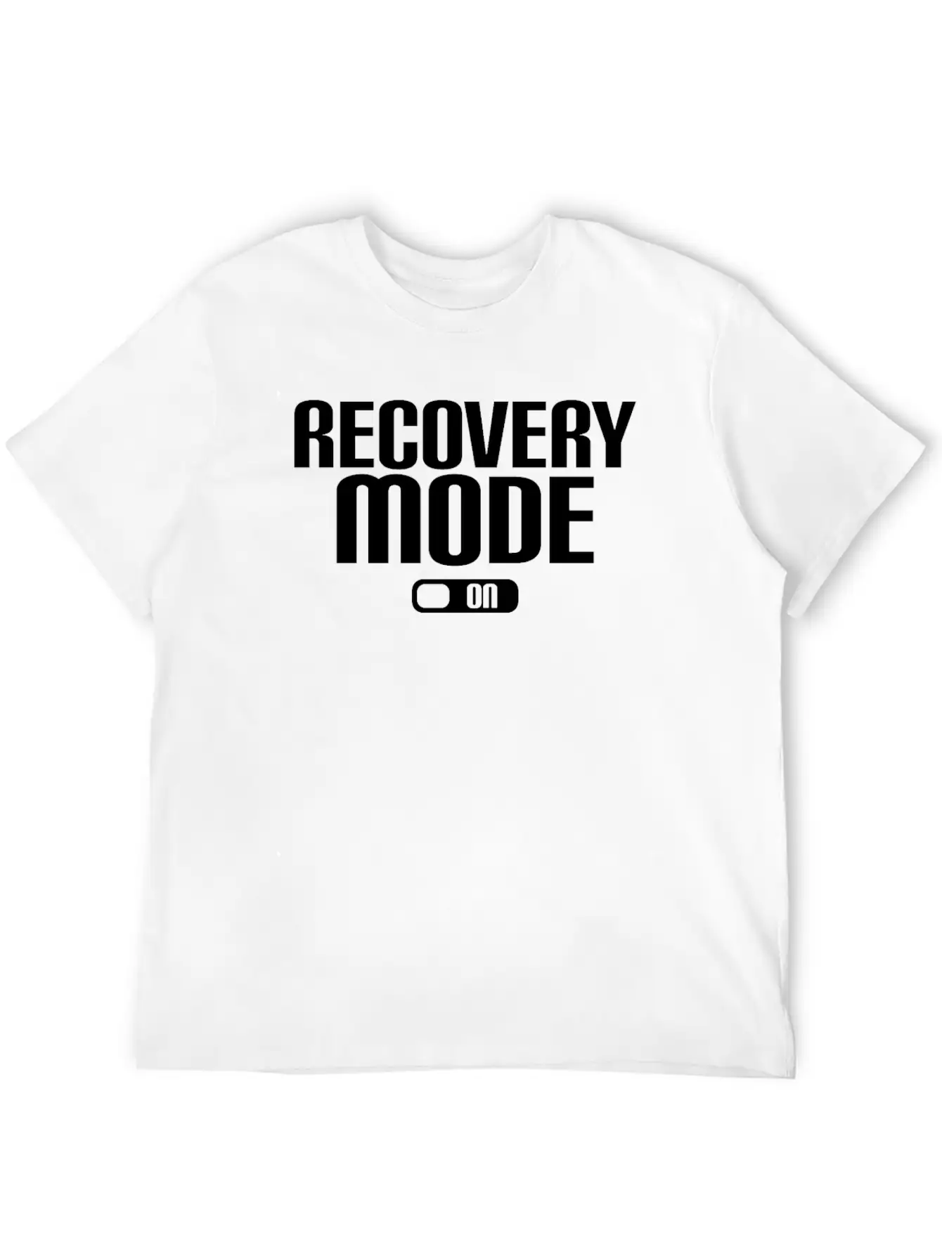 Recovery Mode On Unisex Casual T-Shirt – Clean Design For Daily Comfort