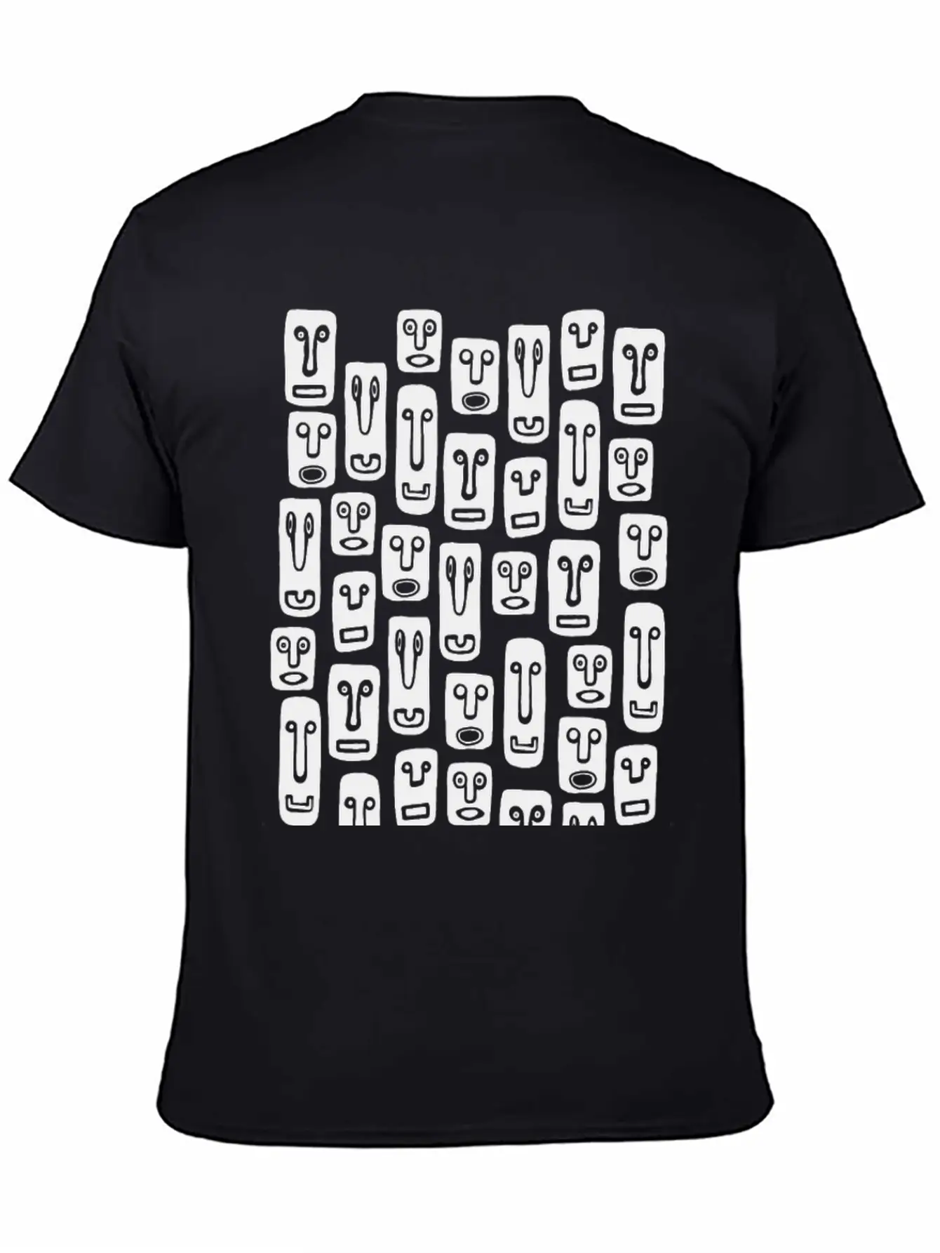 Rectangular Mask Pattern - November N ° 23 Modern Fit Casual T-Shirt – Clean And Versatile Design