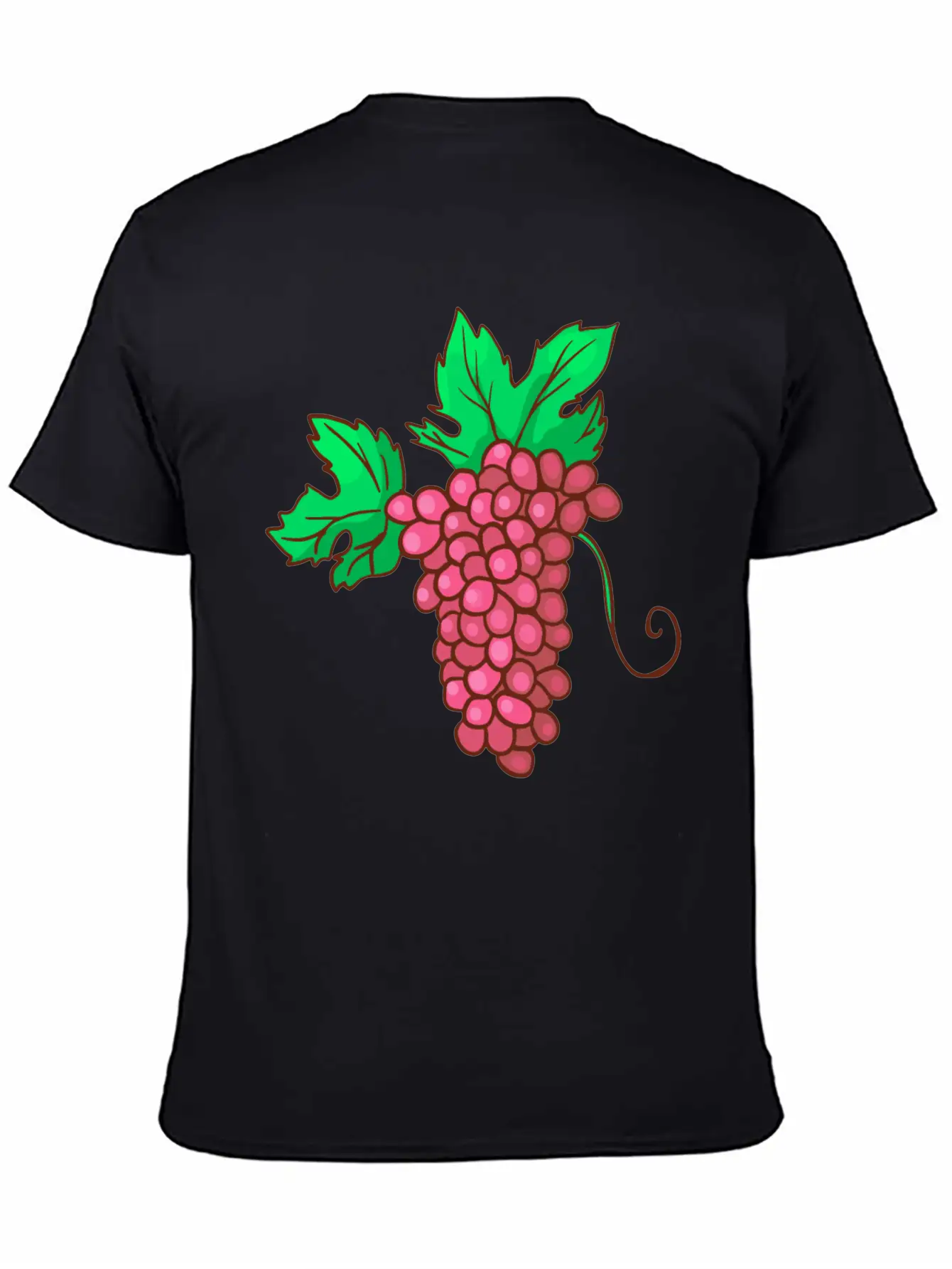 Red Grapes Unisex Casual T-Shirt – Clean Design For Daily Comfort
