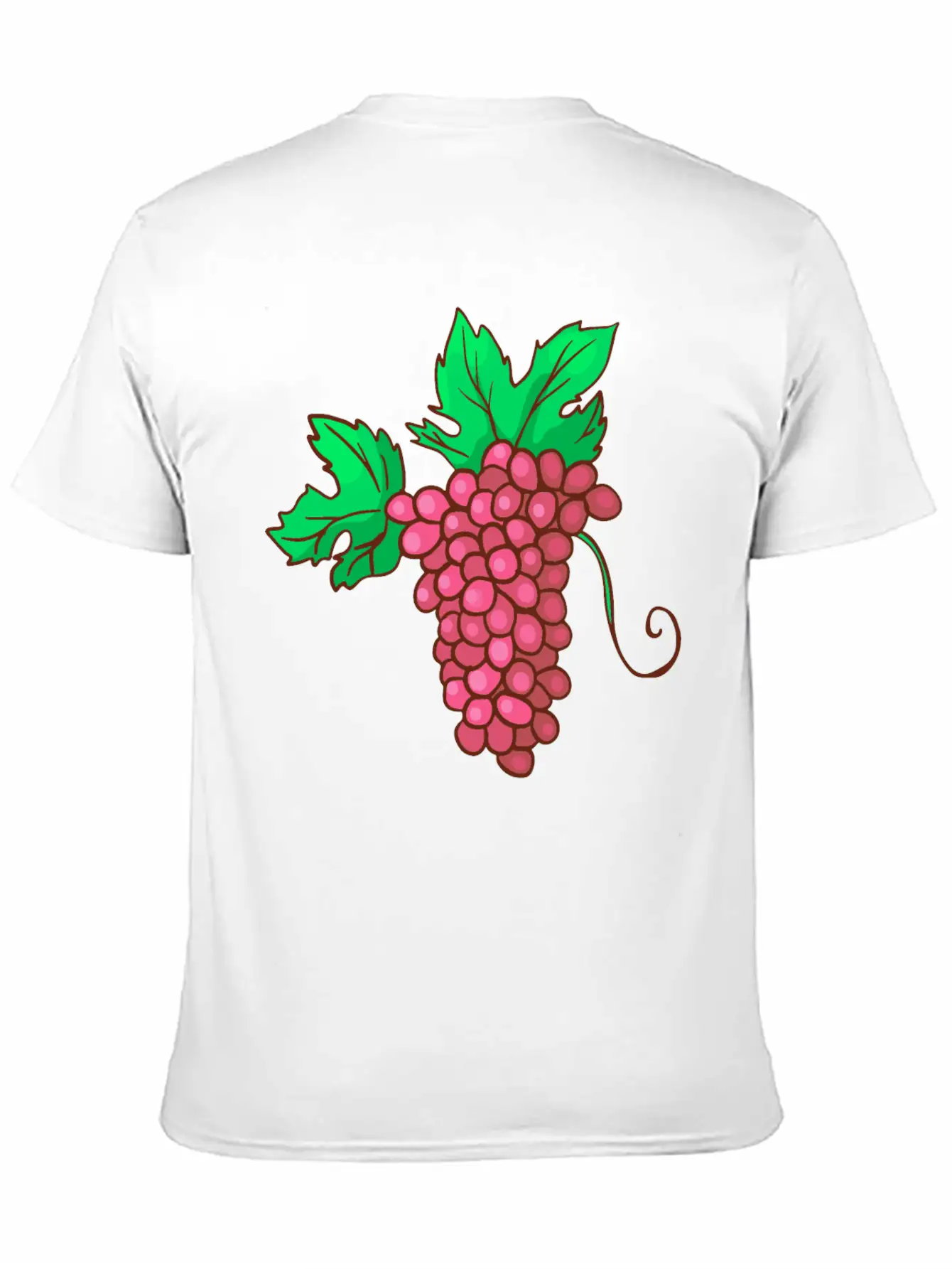 Red Grapes Unisex Casual T-Shirt – Clean Design For Daily Comfort