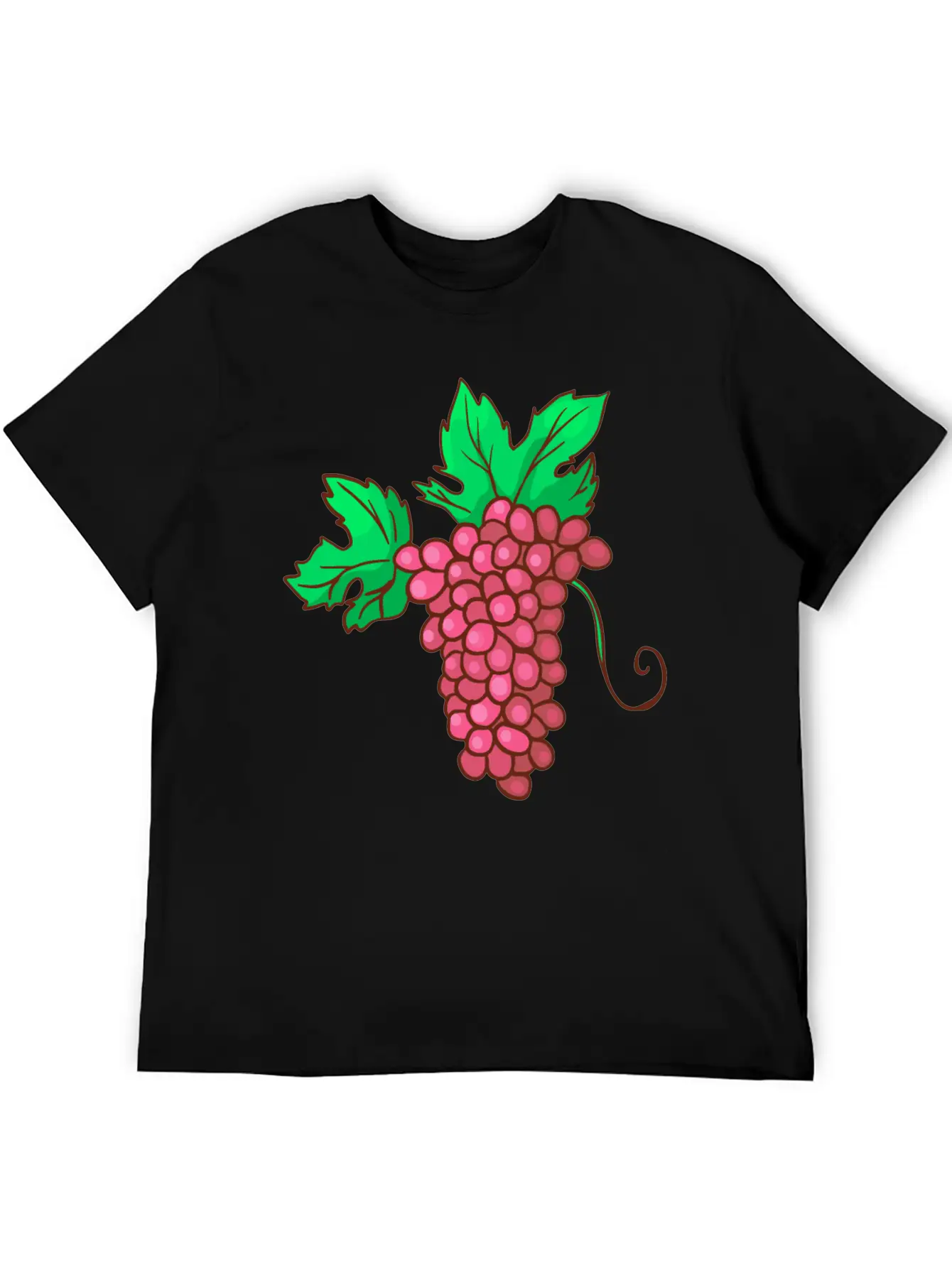 Red Grapes Unisex Casual T-Shirt – Clean Design For Daily Comfort