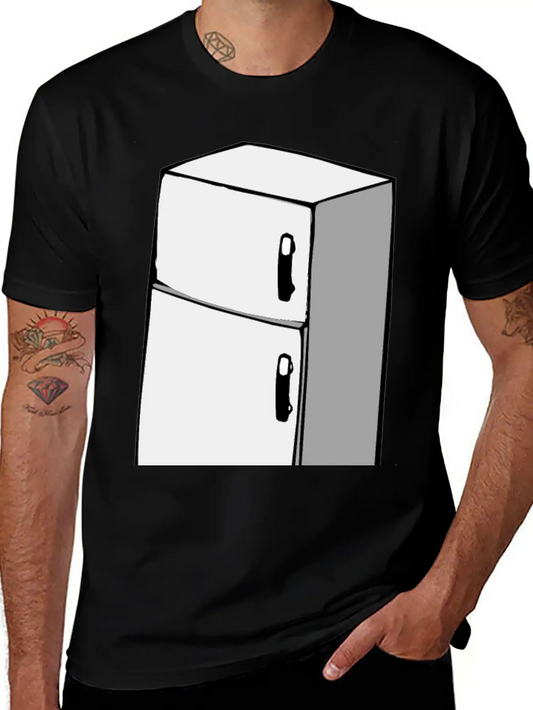 Refrigerator Modern Fit Casual T-Shirt – Clean And Versatile Design
