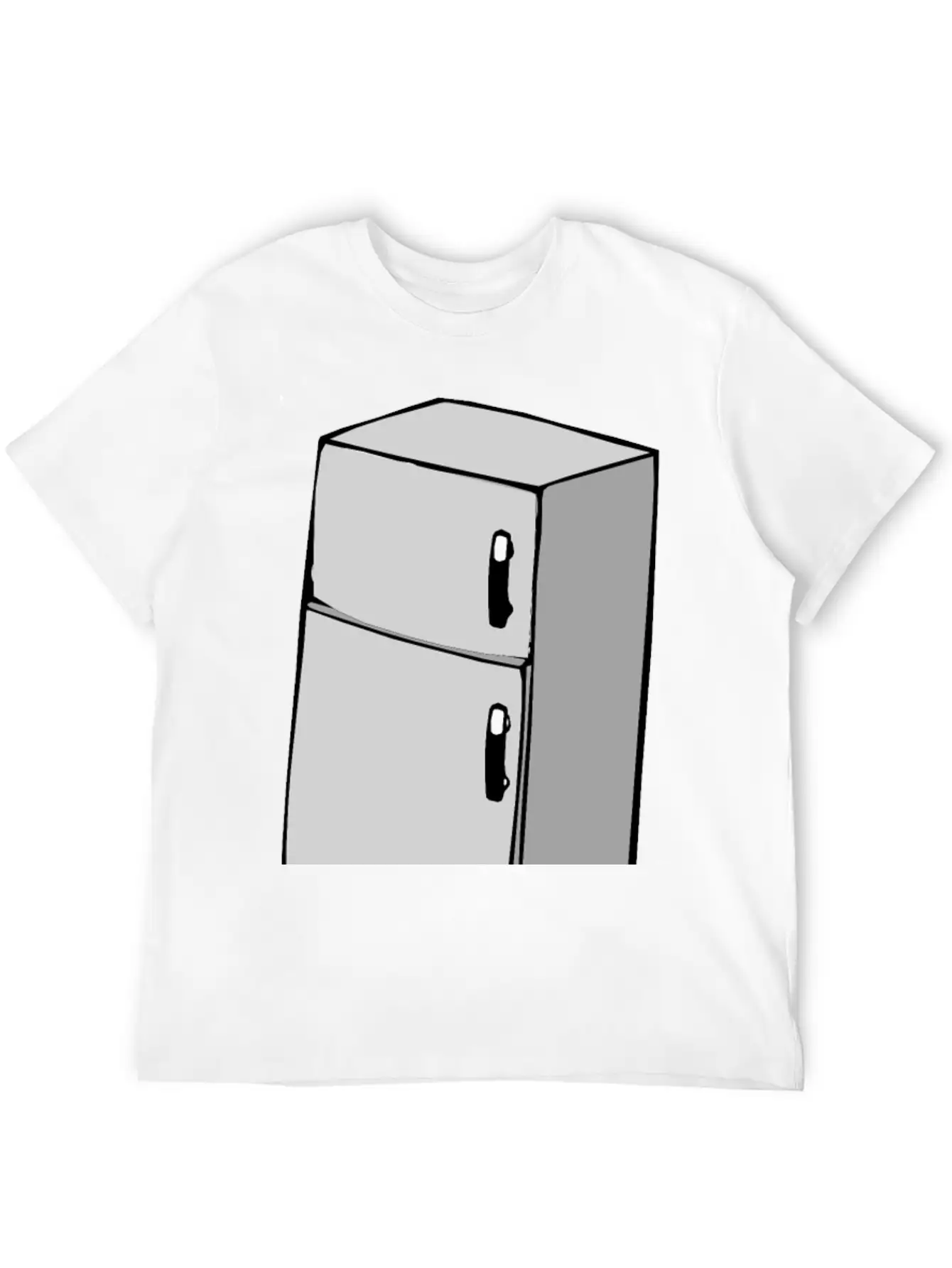 Refrigerator Modern Fit Casual T-Shirt – Clean And Versatile Design