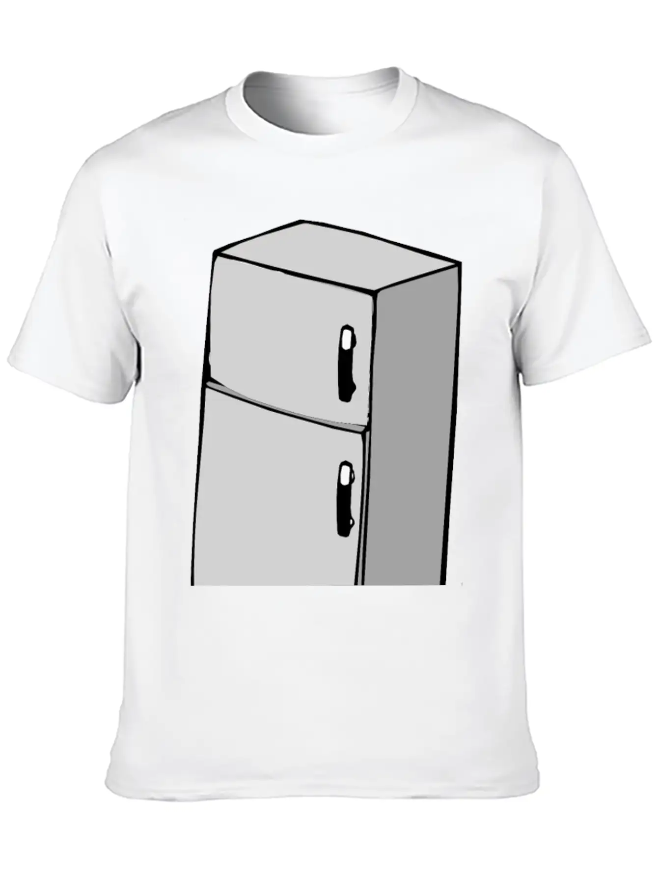 Refrigerator Modern Fit Casual T-Shirt – Clean And Versatile Design
