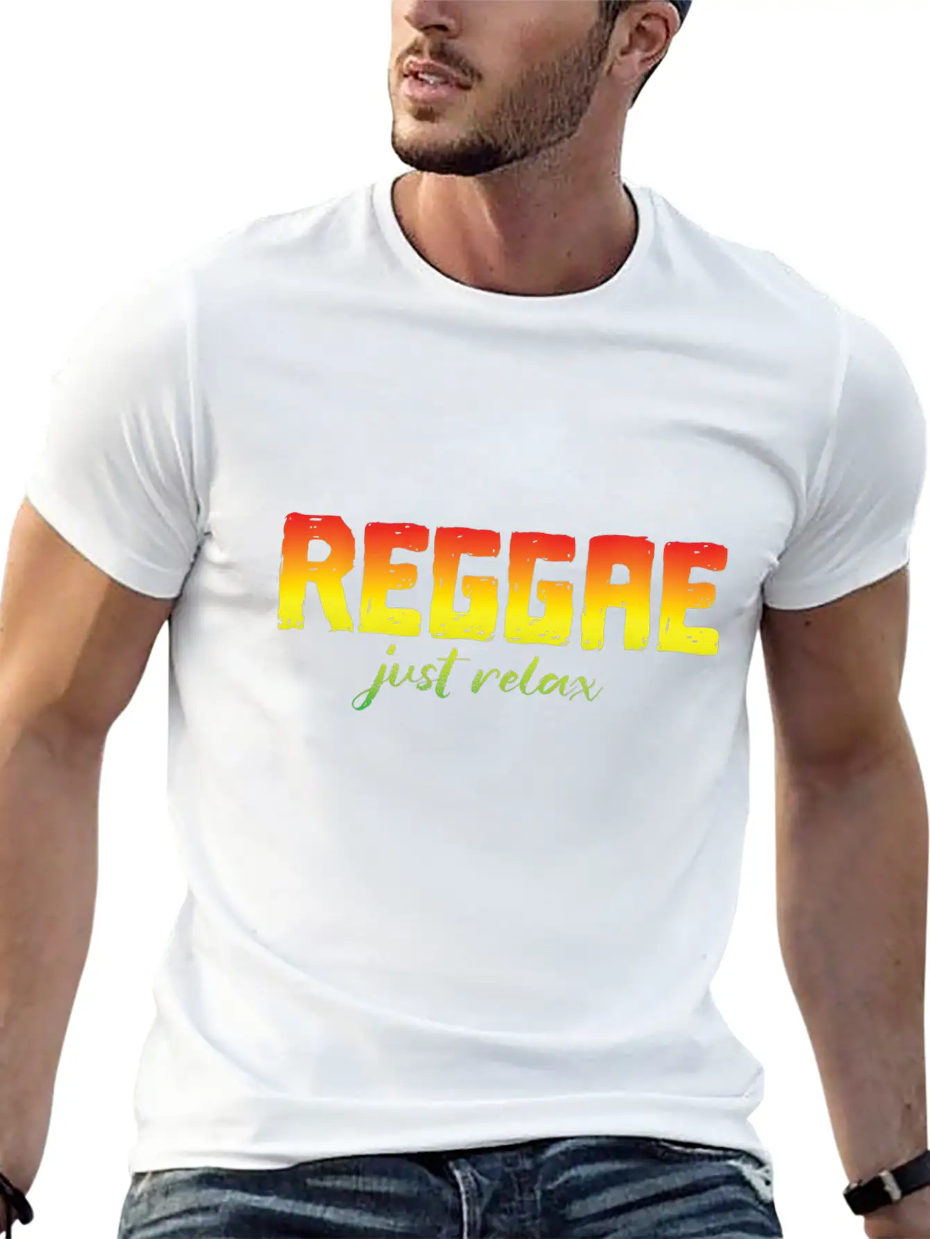 Reggae Classic Fit Graphic Tee For Daily Comfort – Unisex Cotton Shirt