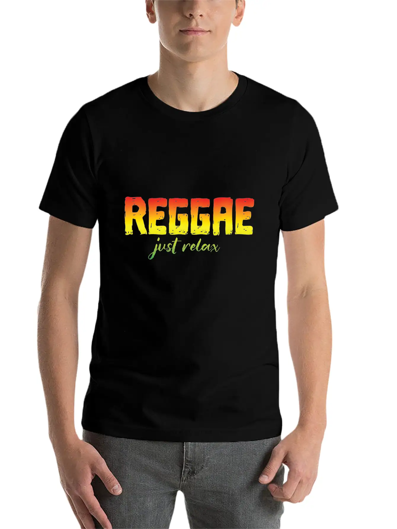 Reggae Classic Fit Graphic Tee For Daily Comfort – Unisex Cotton Shirt