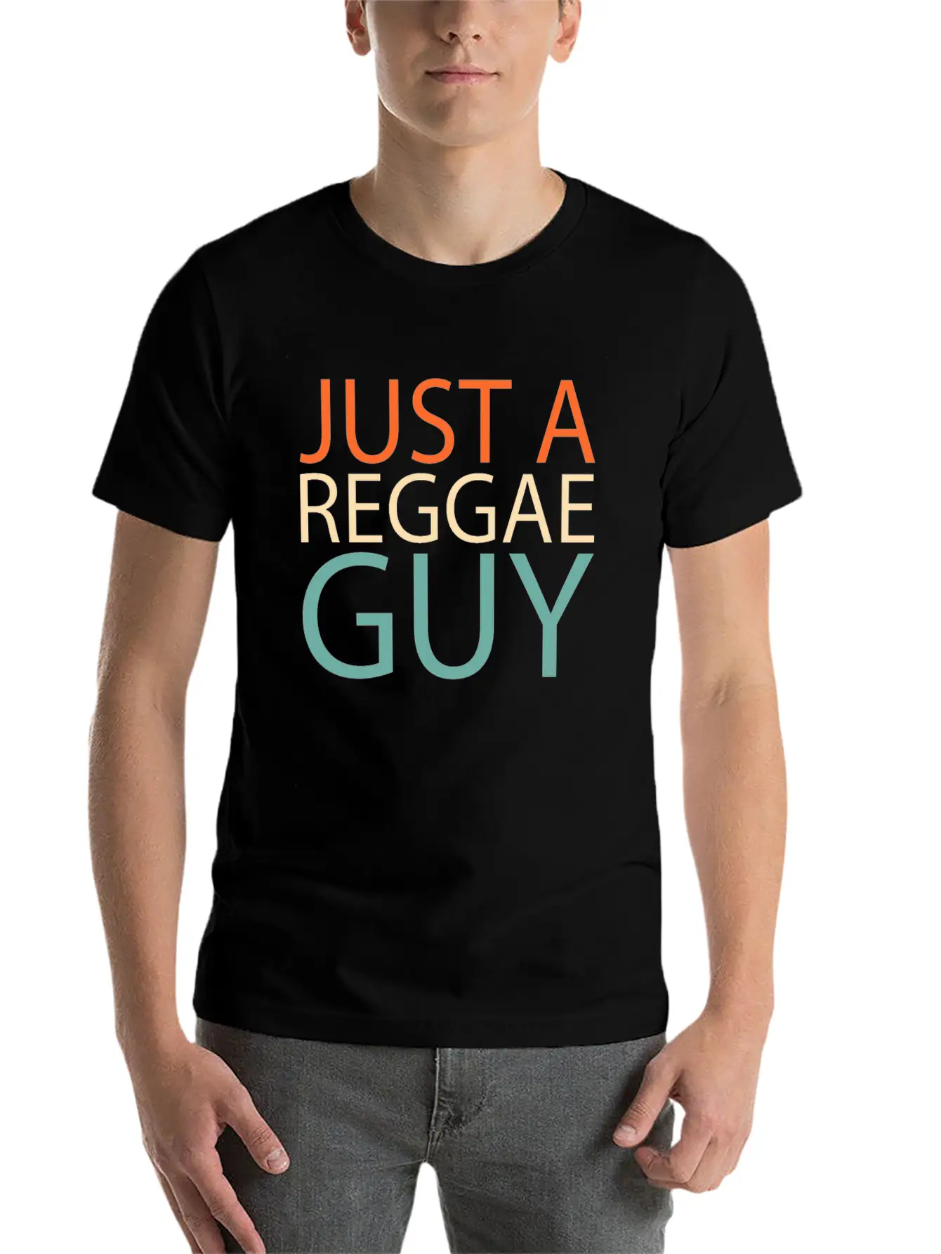 Reggae Just A Reggae Guy Soft Cotton Short Sleeve Tee – Unisex Wardrobe Staple