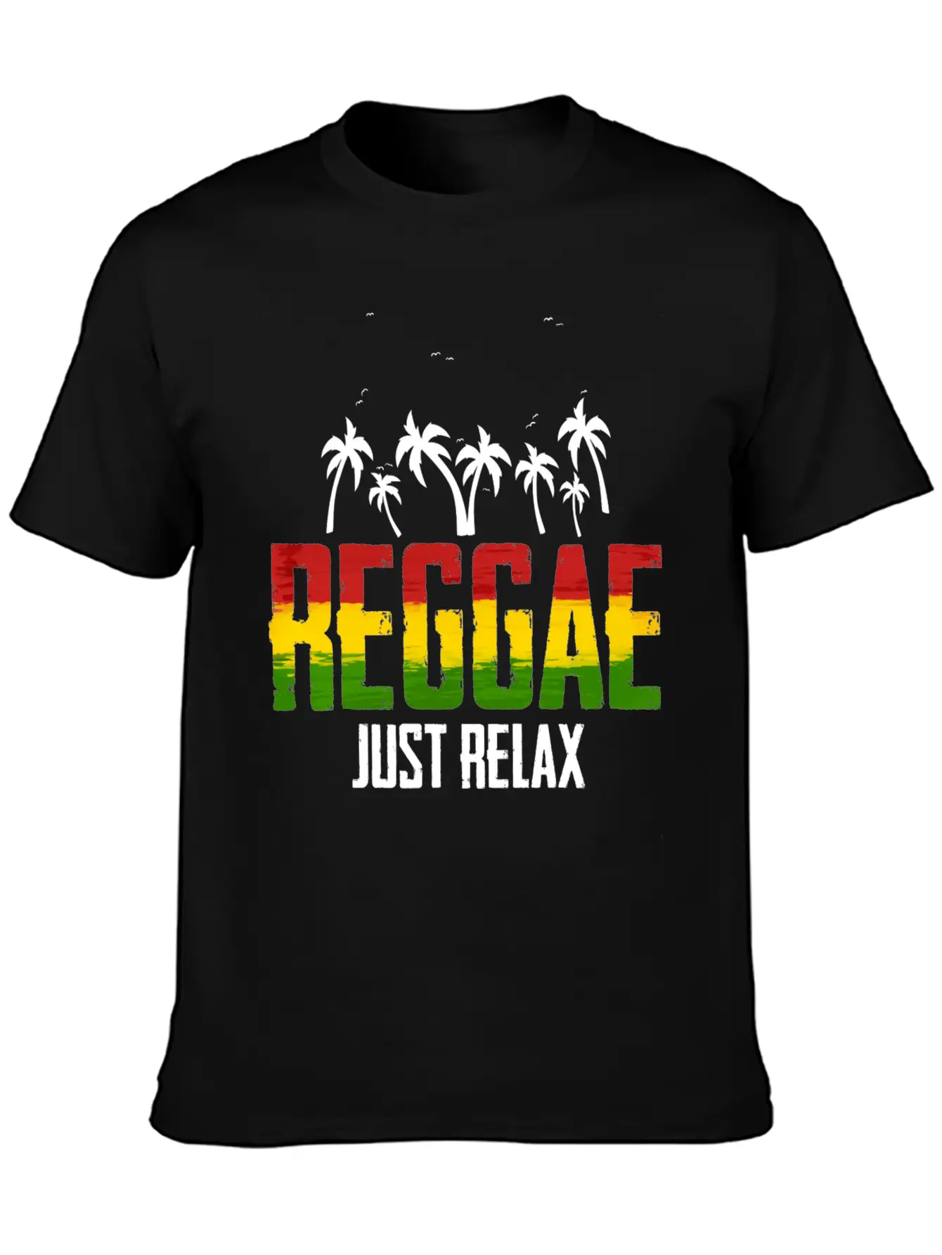 Reggae Just Relax Rastafari Roots Good Vibes Soft Cotton Short Sleeve Tee – Unisex Wardrobe Staple