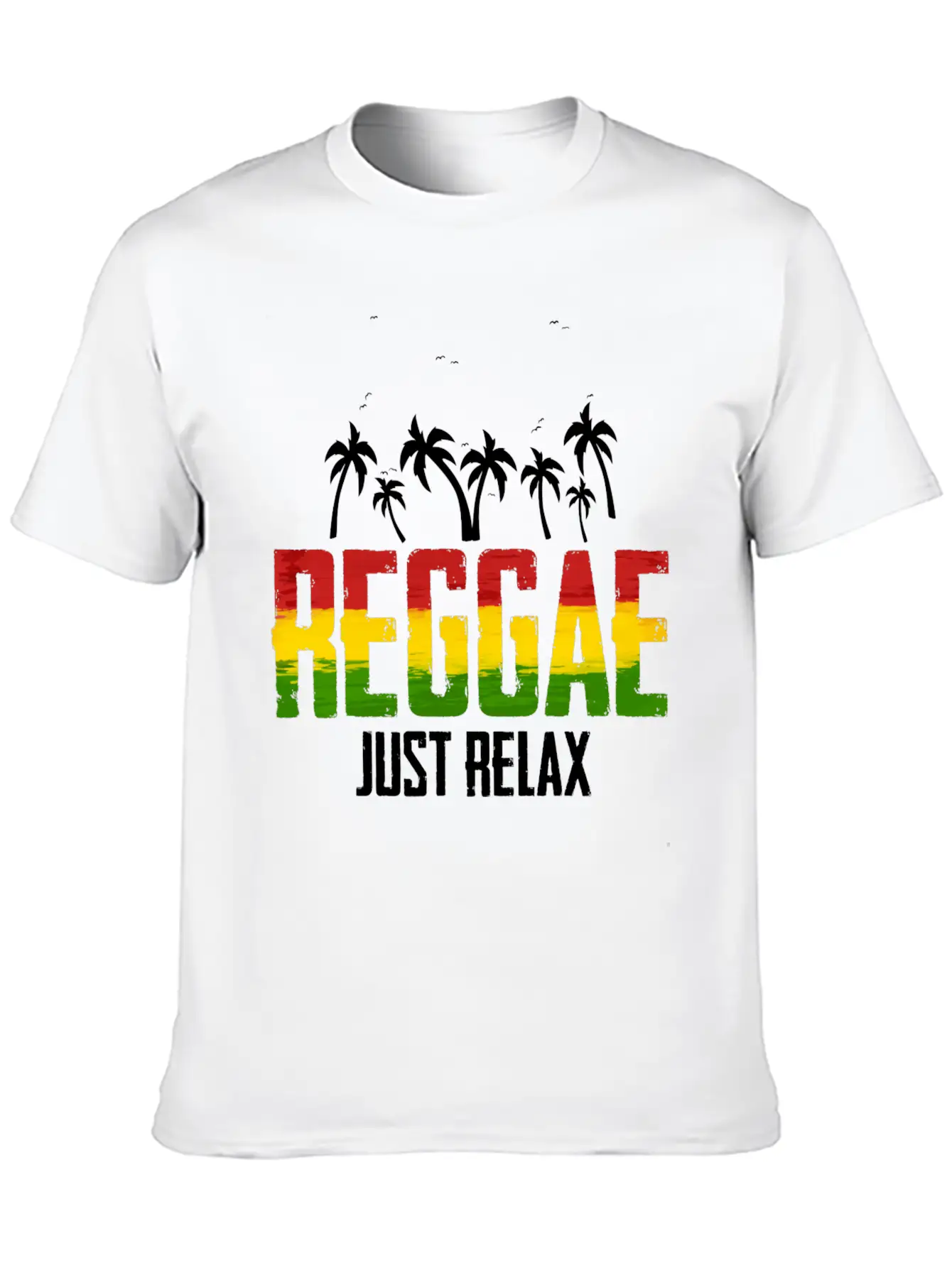 Reggae Just Relax Rastafari Roots Good Vibes Soft Cotton Short Sleeve Tee – Unisex Wardrobe Staple