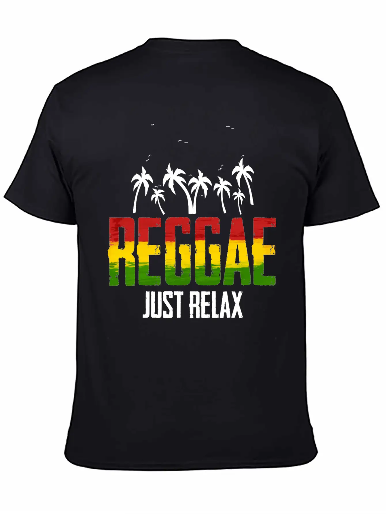 Reggae Just Relax Rastafari Roots Good Vibes Soft Cotton Short Sleeve Tee – Unisex Wardrobe Staple