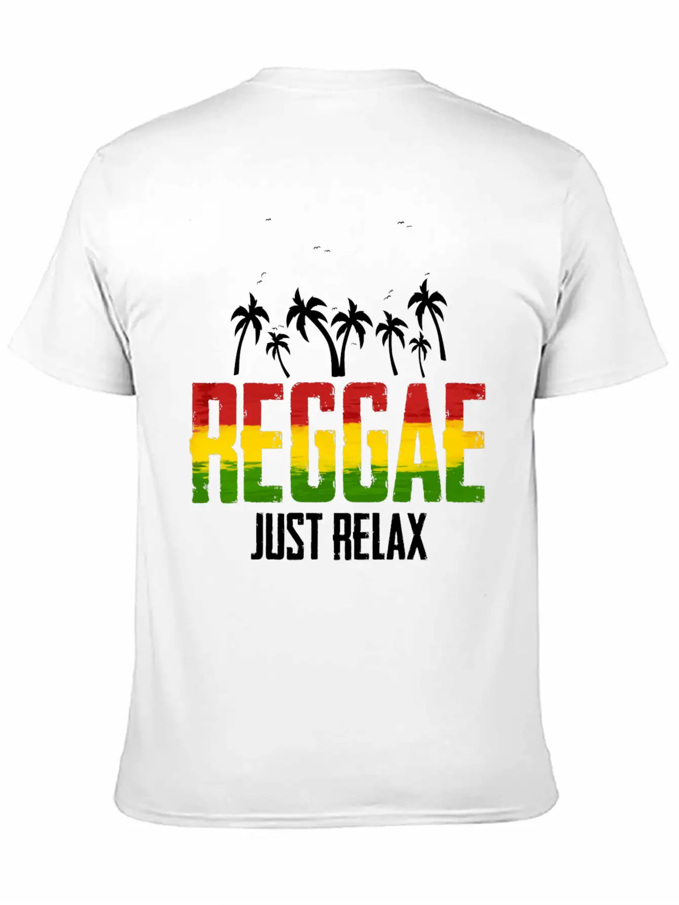Reggae Just Relax Rastafari Roots Good Vibes Soft Cotton Short Sleeve Tee – Unisex Wardrobe Staple