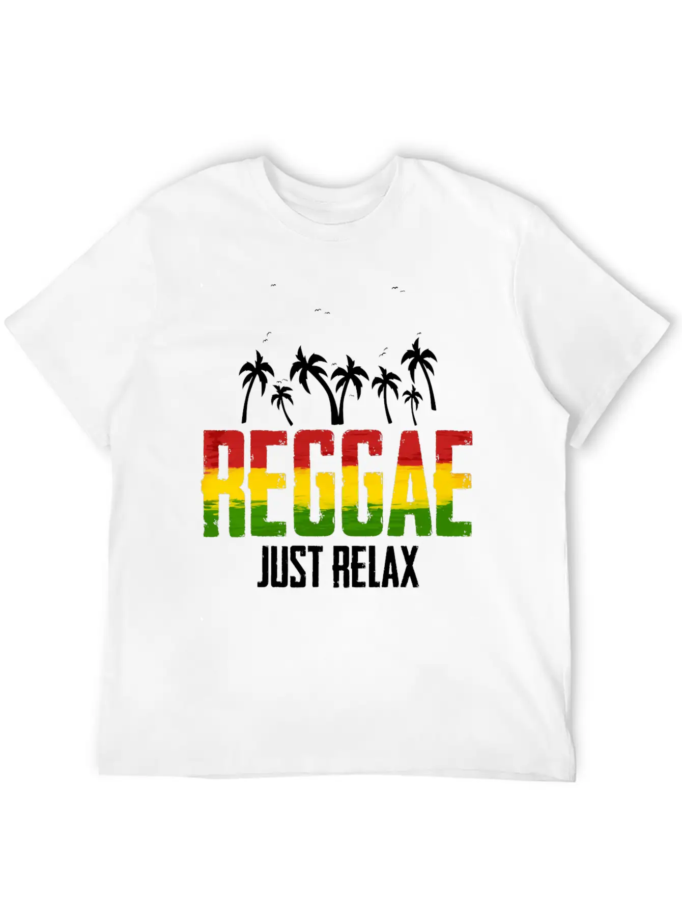 Reggae Just Relax Rastafari Roots Good Vibes Soft Cotton Short Sleeve Tee – Unisex Wardrobe Staple