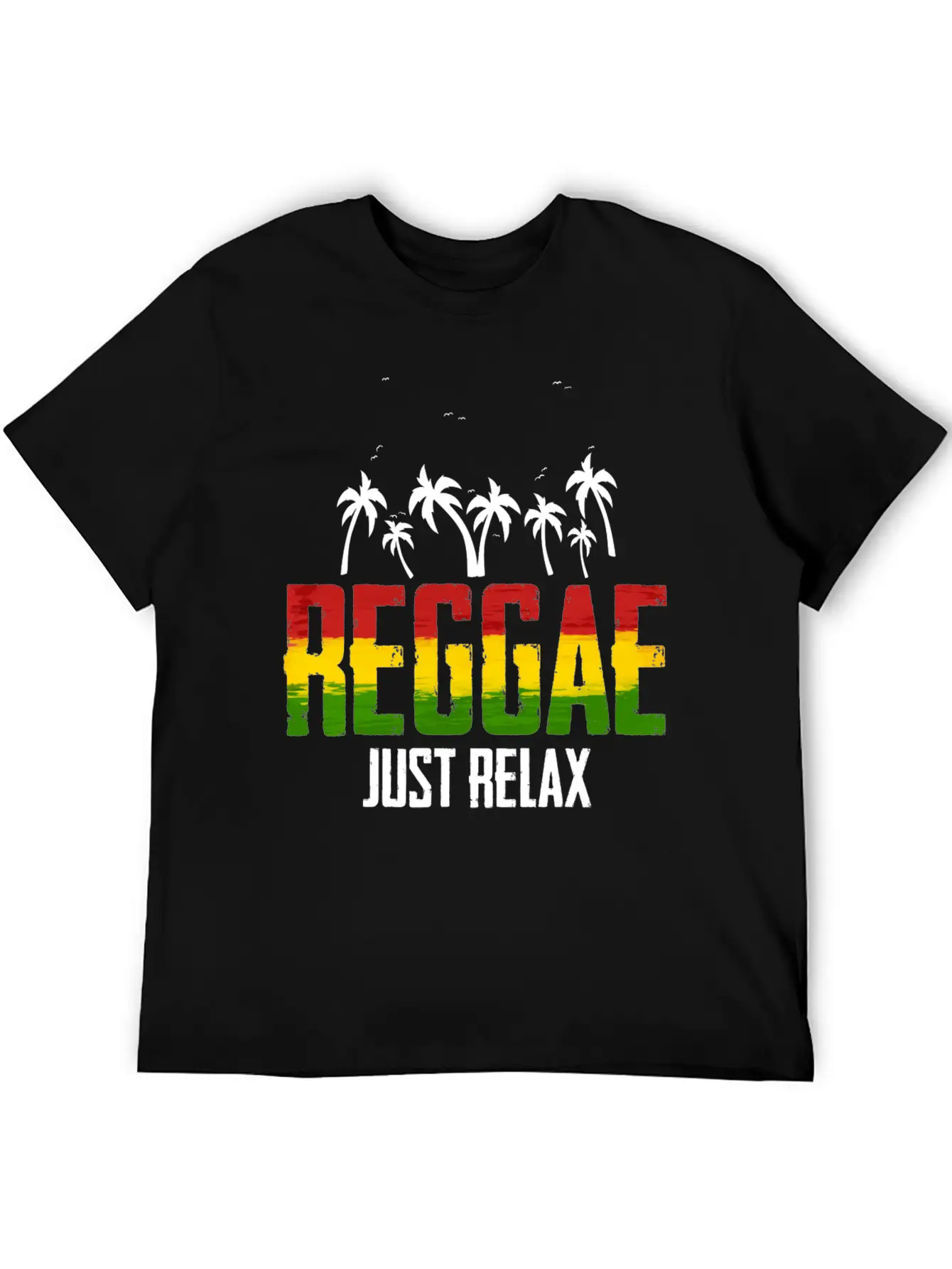 Reggae Just Relax Rastafari Roots Good Vibes Soft Cotton Short Sleeve Tee – Unisex Wardrobe Staple