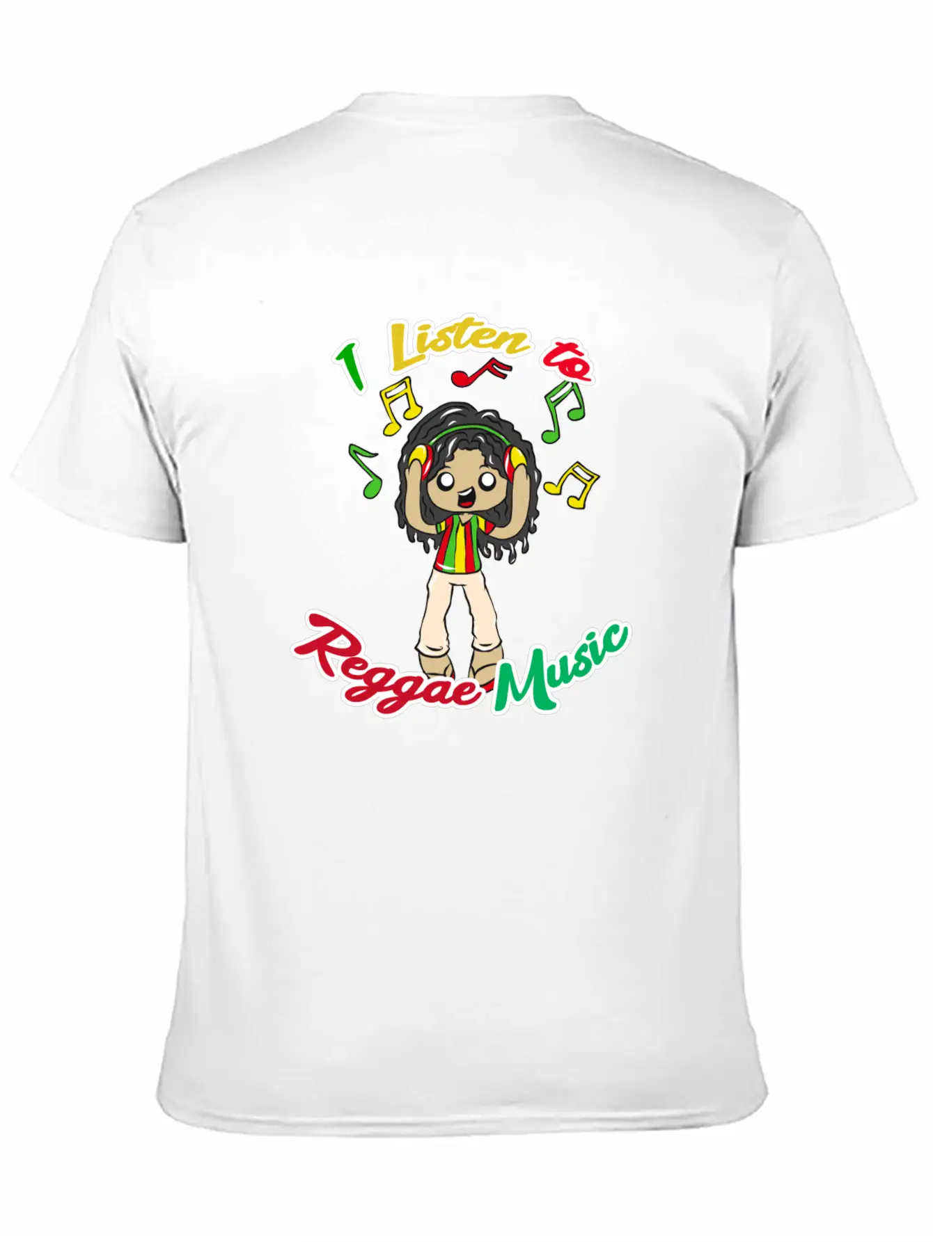 Reggae Music Basic Graphic T-Shirt – Daily Comfort In Soft Cotton