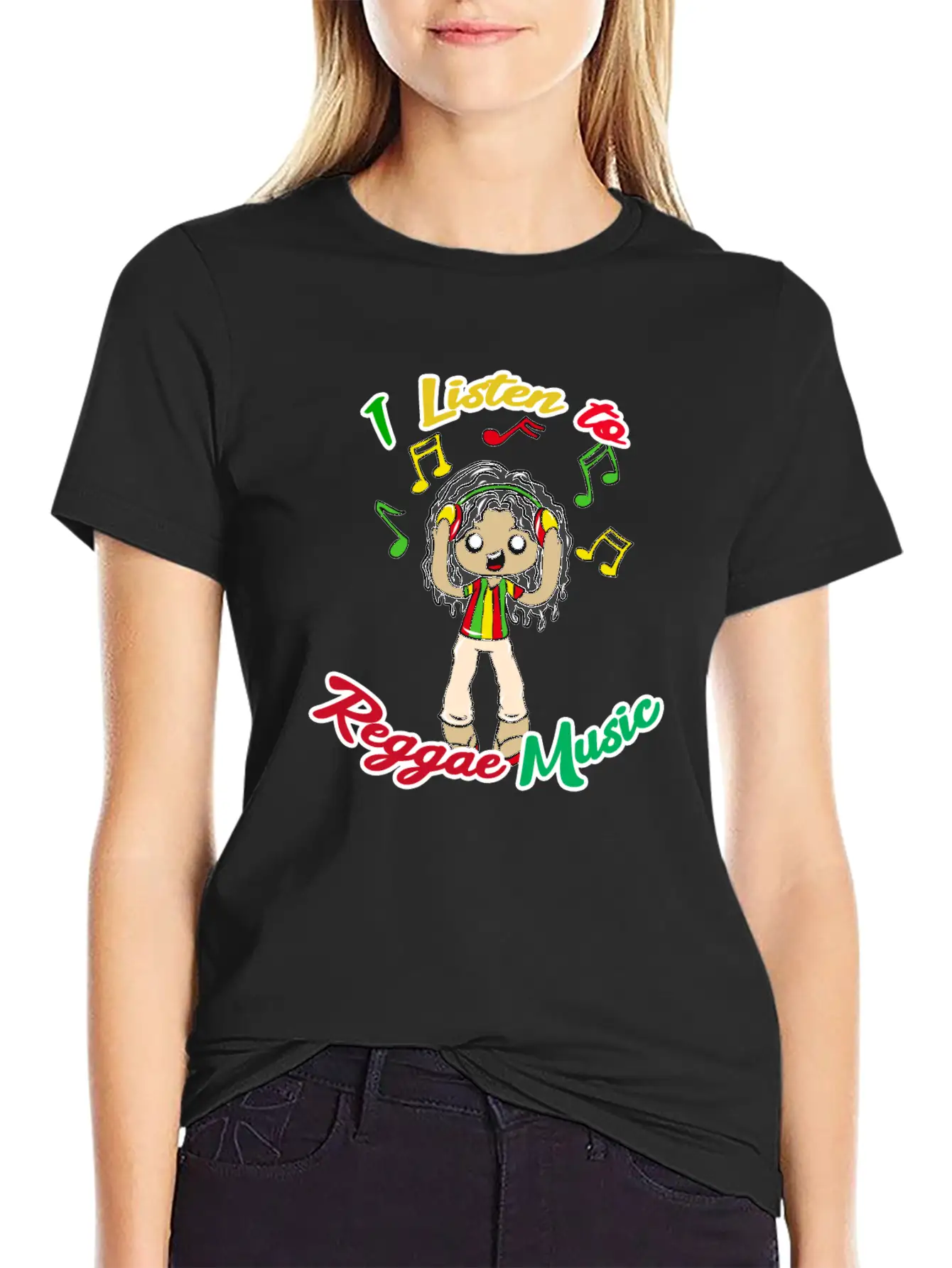 Reggae Music Basic Graphic T-Shirt – Daily Comfort In Soft Cotton