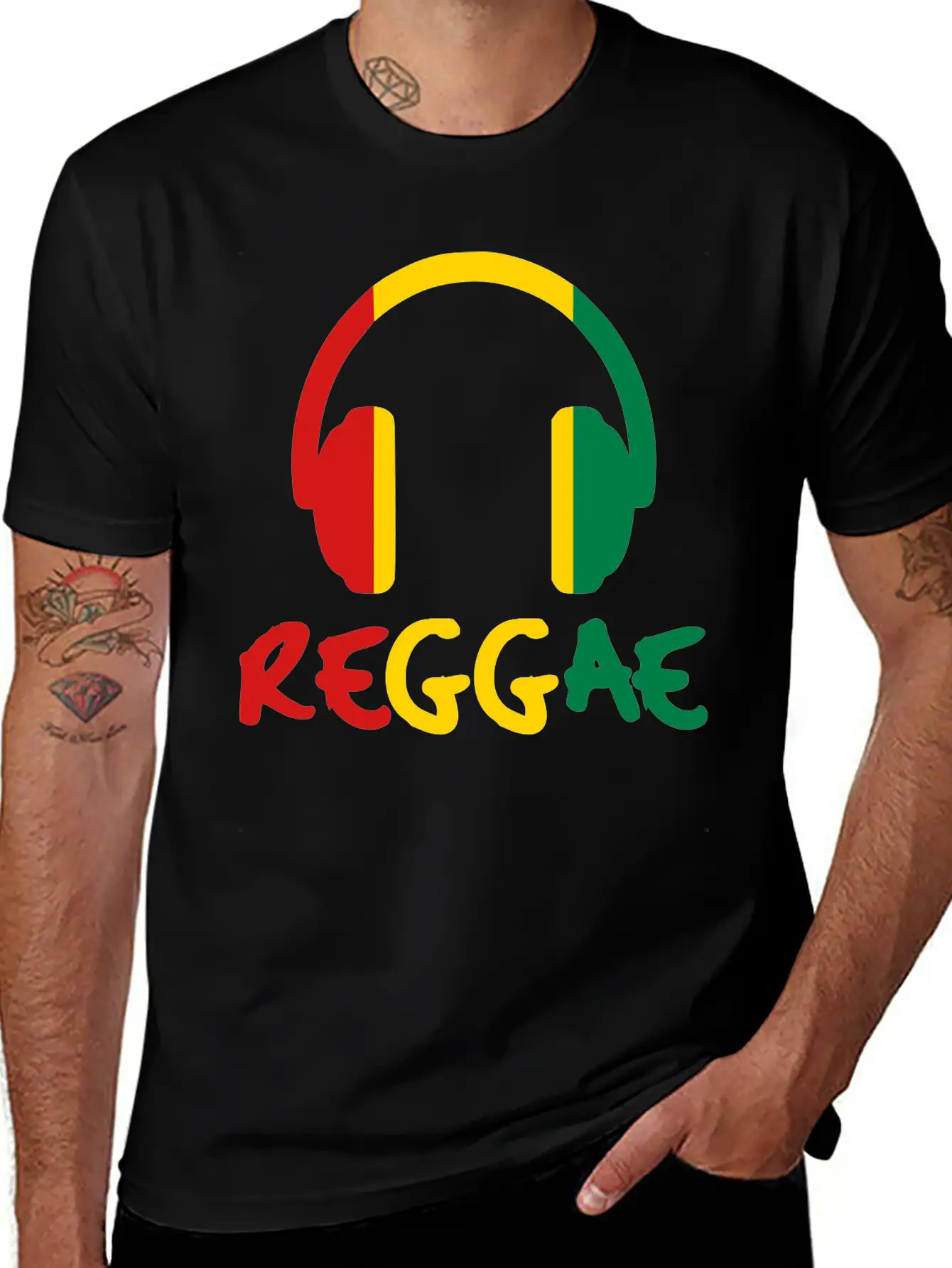 Reggae Music Essential Cotton Tee For Daily Outfits – Unisex Style