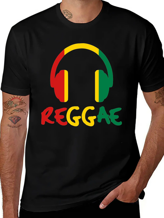 Reggae Music Essential Cotton Tee For Daily Outfits – Unisex Style