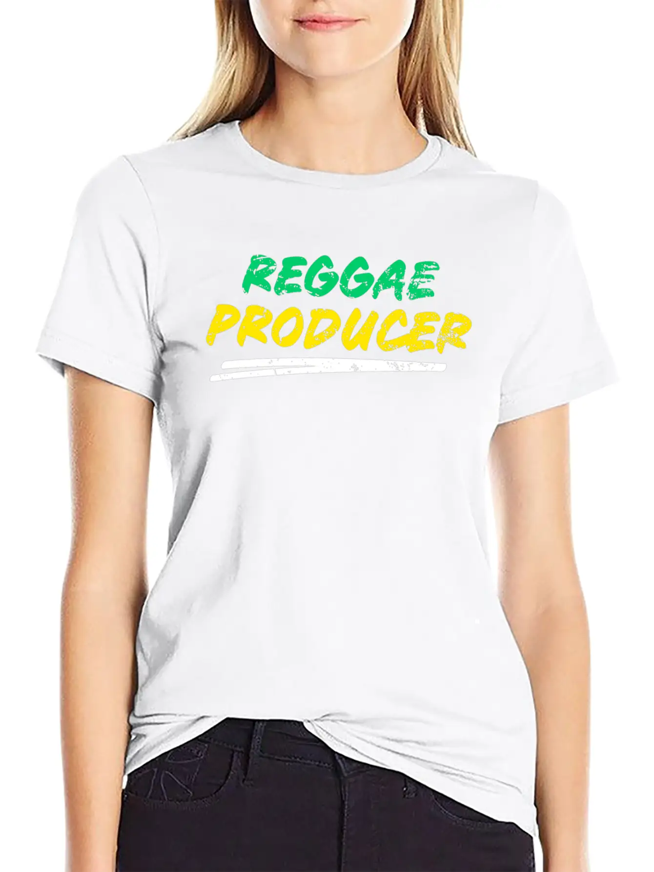 Reggae Producer Jamaica Dance Music Gift Unisex Casual T-Shirt – Clean Design For Daily Comfort