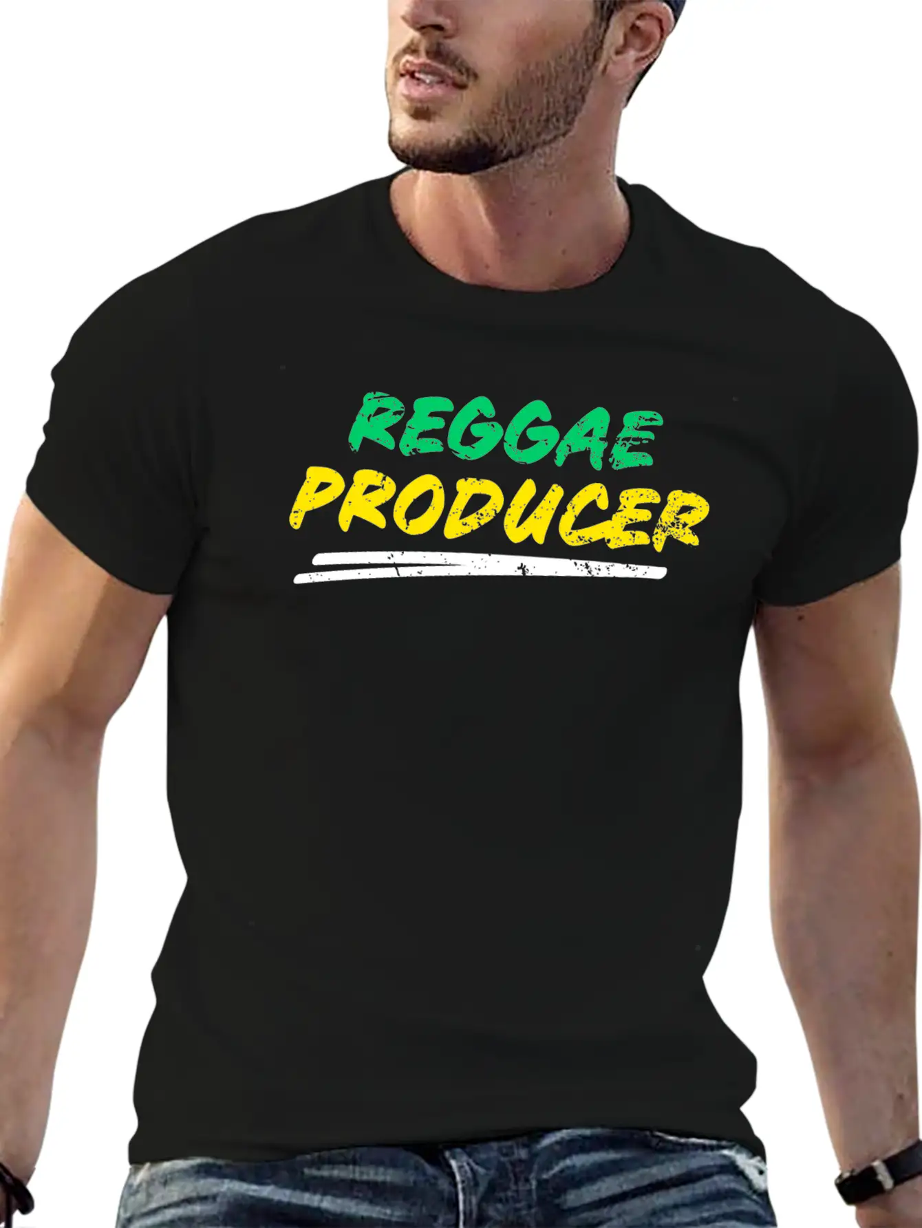 Reggae Producer Jamaica Dance Music Gift Unisex Casual T-Shirt – Clean Design For Daily Comfort