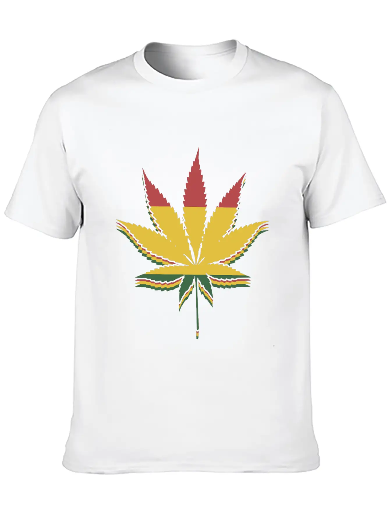 Reggae Rasta Rastafarian Jamaica Stylish Everyday T-Shirt – Unisex Basic Cotton Tee