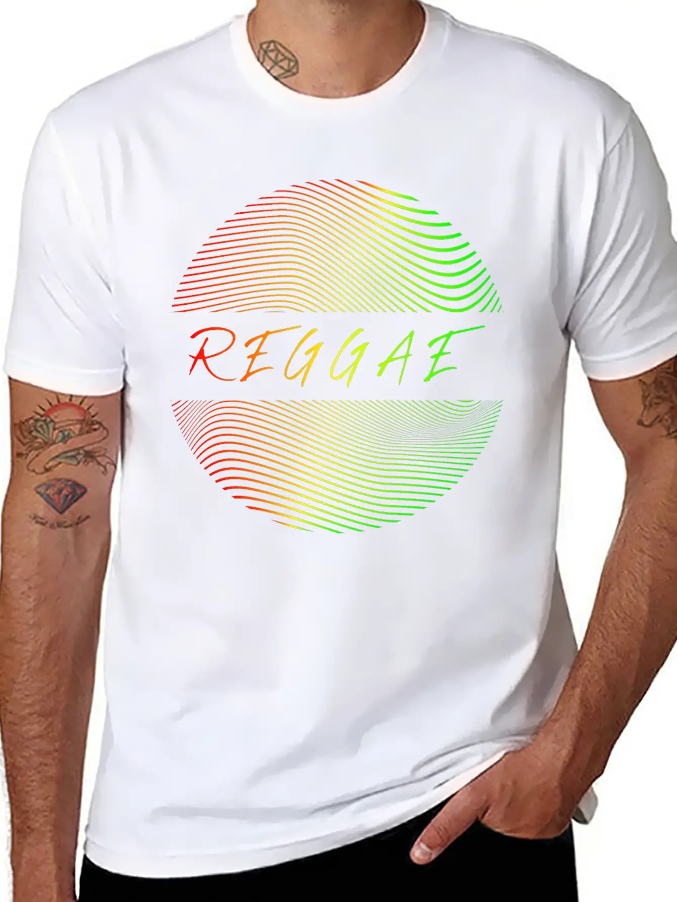 Reggae Unisex Casual T-Shirt – Clean Design For Daily Comfort