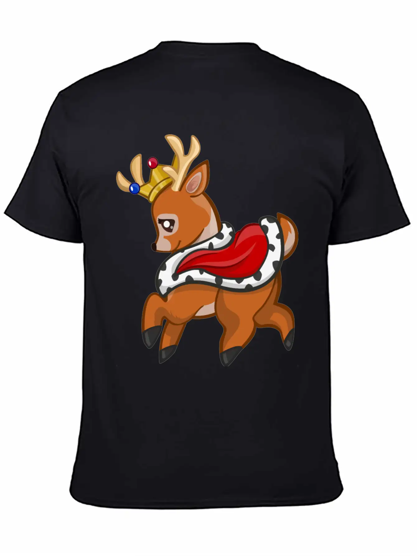 Reh Hirsch Rehkitz Roe Deer Stag Hart Venison5 Classic Fit Graphic Tee For Daily Comfort – Unisex Cotton Shirt