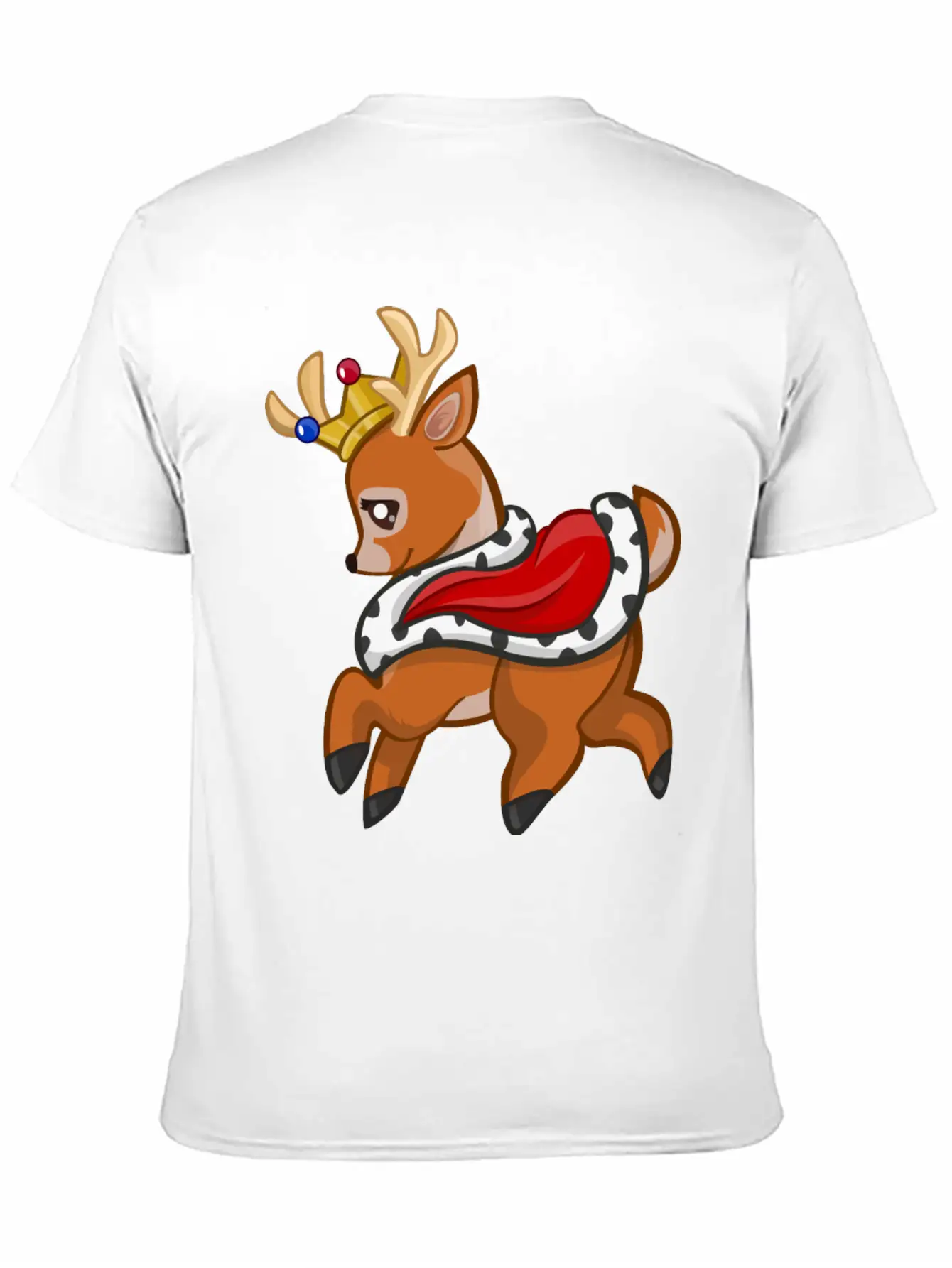 Reh Hirsch Rehkitz Roe Deer Stag Hart Venison5 Classic Fit Graphic Tee For Daily Comfort – Unisex Cotton Shirt