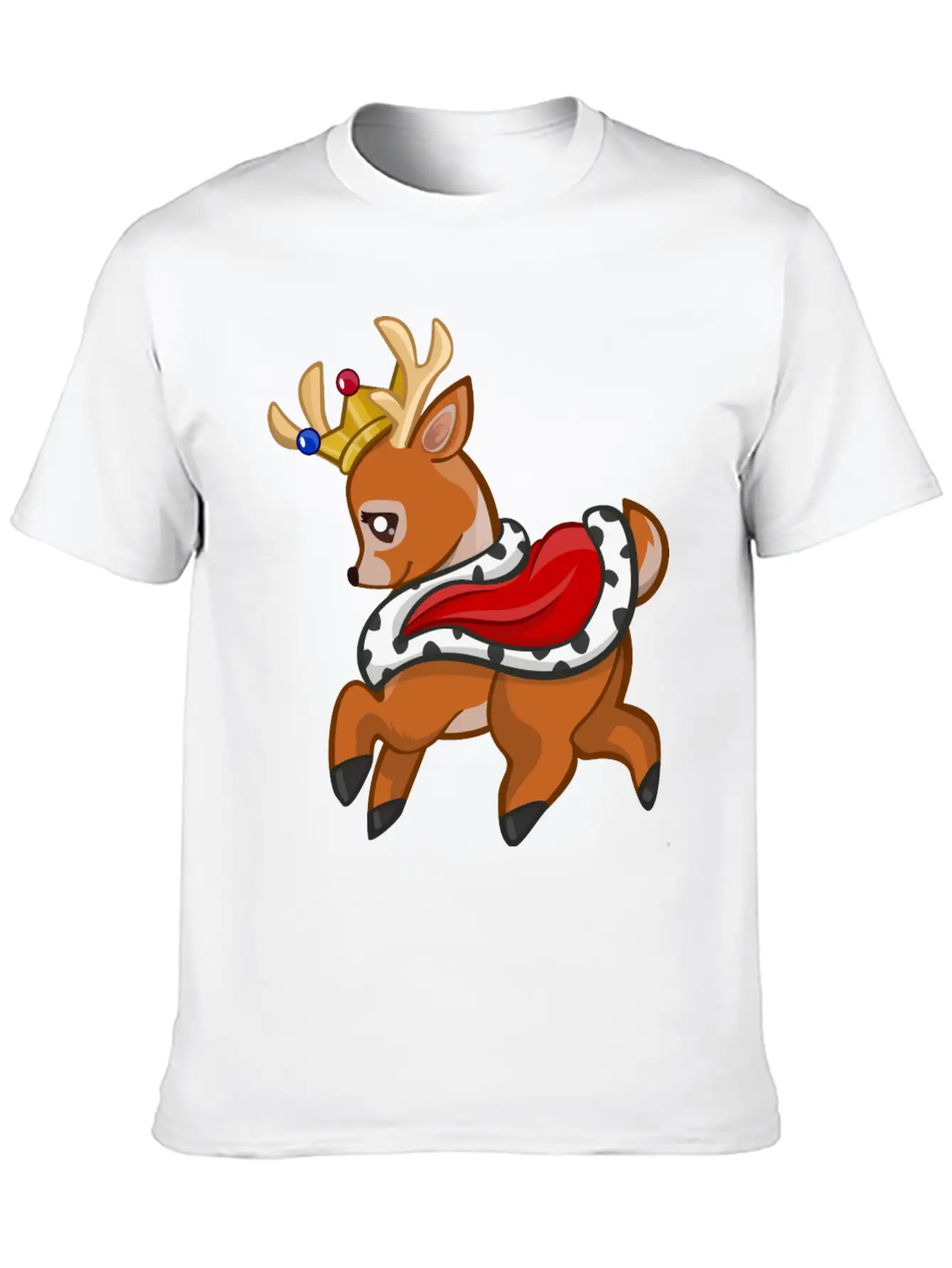 Reh Hirsch Rehkitz Roe Deer Stag Hart Venison5 Classic Fit Graphic Tee For Daily Comfort – Unisex Cotton Shirt