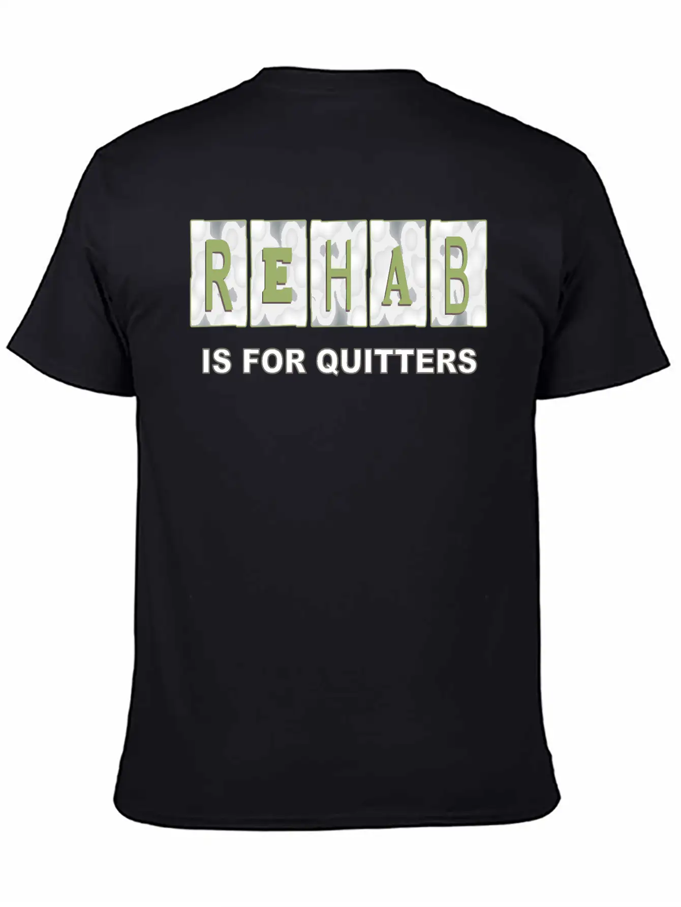 Rehab Is For Quitters Soft Cotton Short Sleeve Tee – Unisex Wardrobe Staple