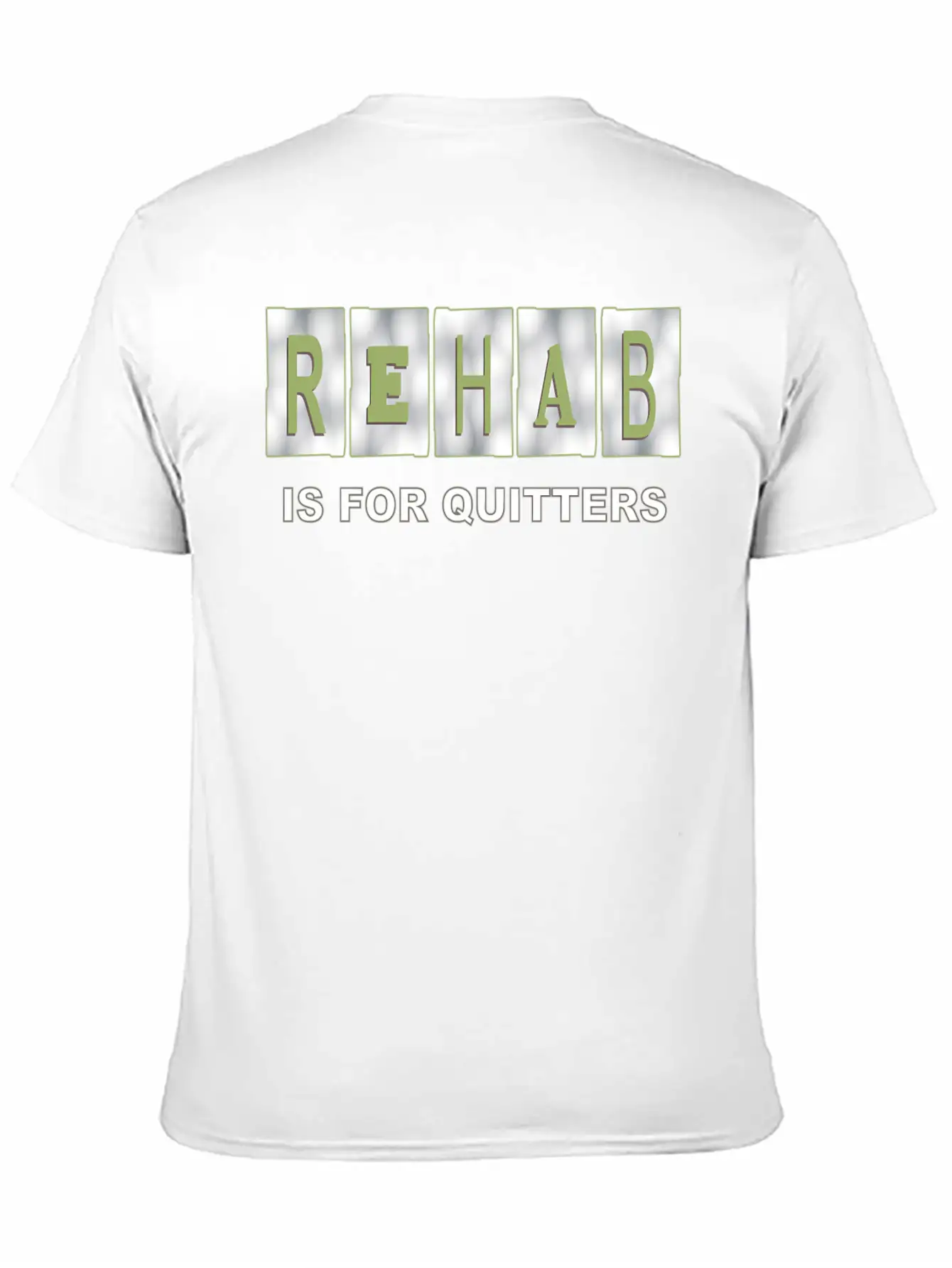 Rehab Is For Quitters Soft Cotton Short Sleeve Tee – Unisex Wardrobe Staple