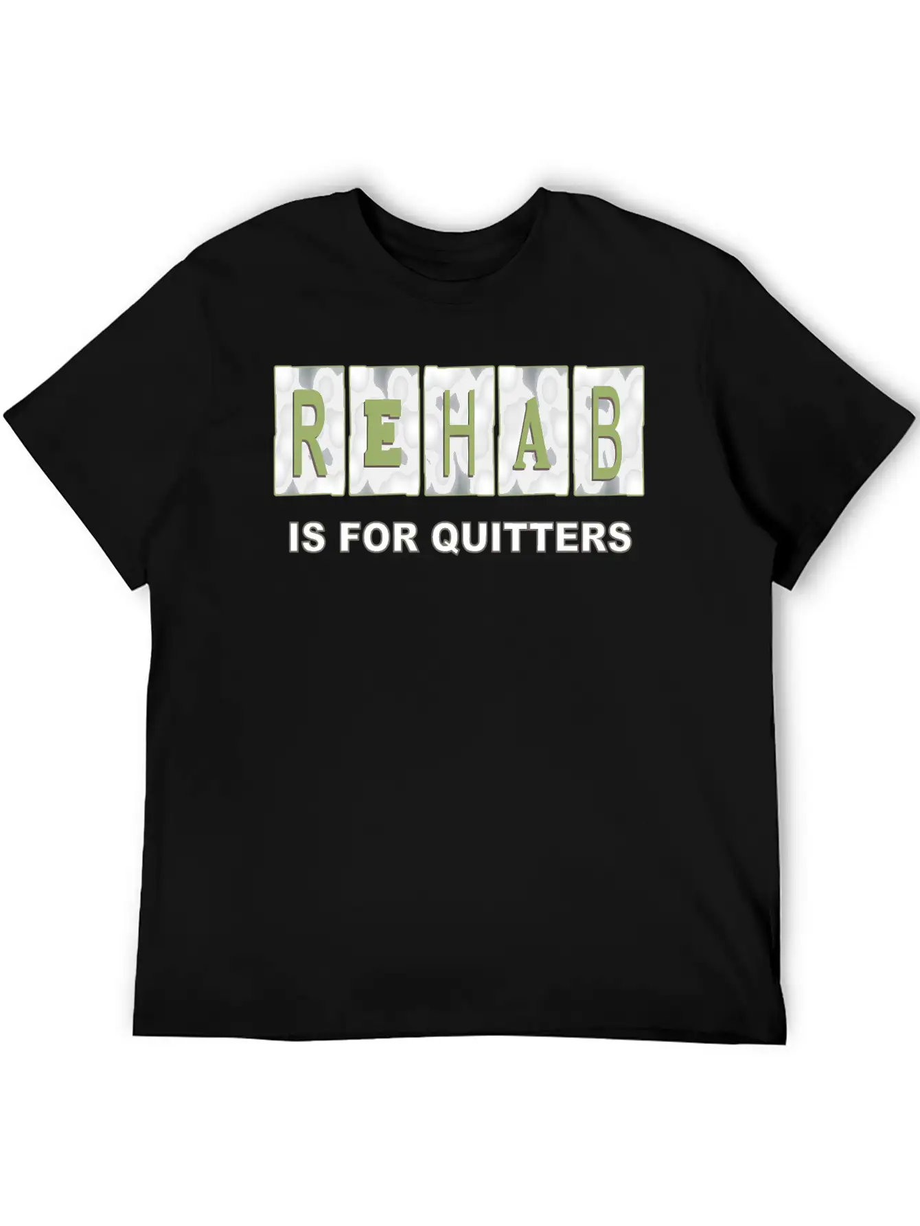 Rehab Is For Quitters Soft Cotton Short Sleeve Tee – Unisex Wardrobe Staple