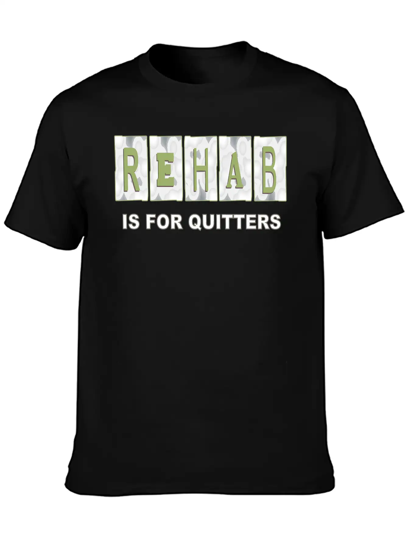 Rehab Is For Quitters Soft Cotton Short Sleeve Tee – Unisex Wardrobe Staple