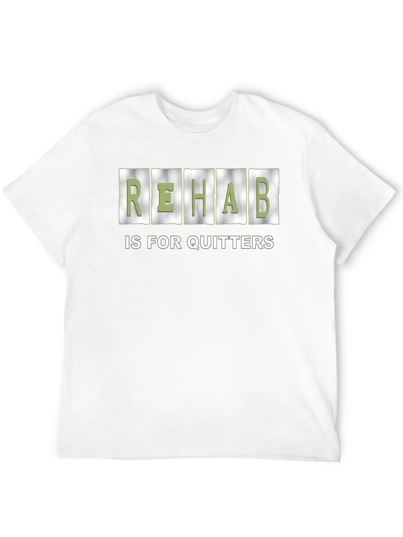 Rehab Is For Quitters Soft Cotton Short Sleeve Tee – Unisex Wardrobe Staple