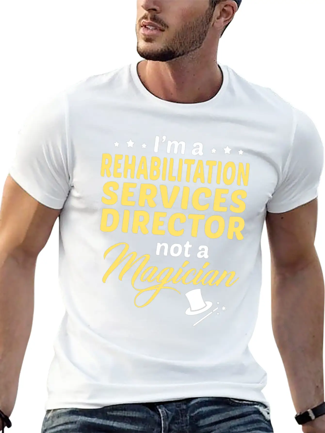 Rehabilitation Services Director Basic Graphic T-Shirt – Daily Comfort In Soft Cotton