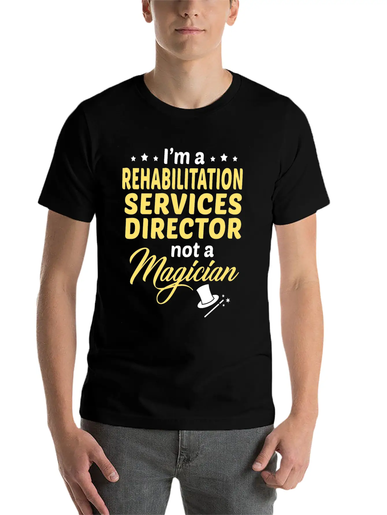 Rehabilitation Services Director Basic Graphic T-Shirt – Daily Comfort In Soft Cotton
