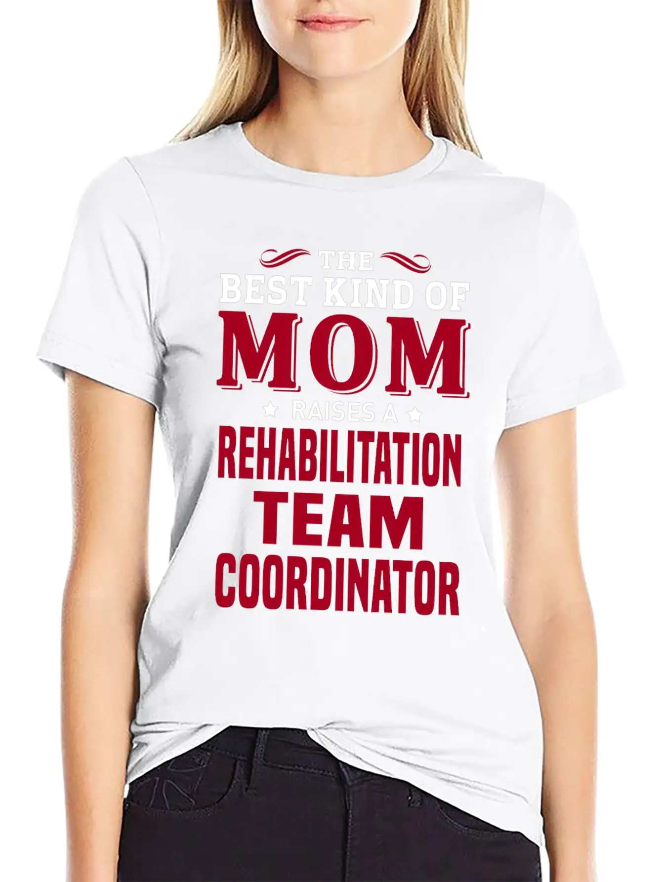 Rehabilitation Team Coordinator Lightweight Cotton T-Shirt – Daily Comfort Graphic Shirt