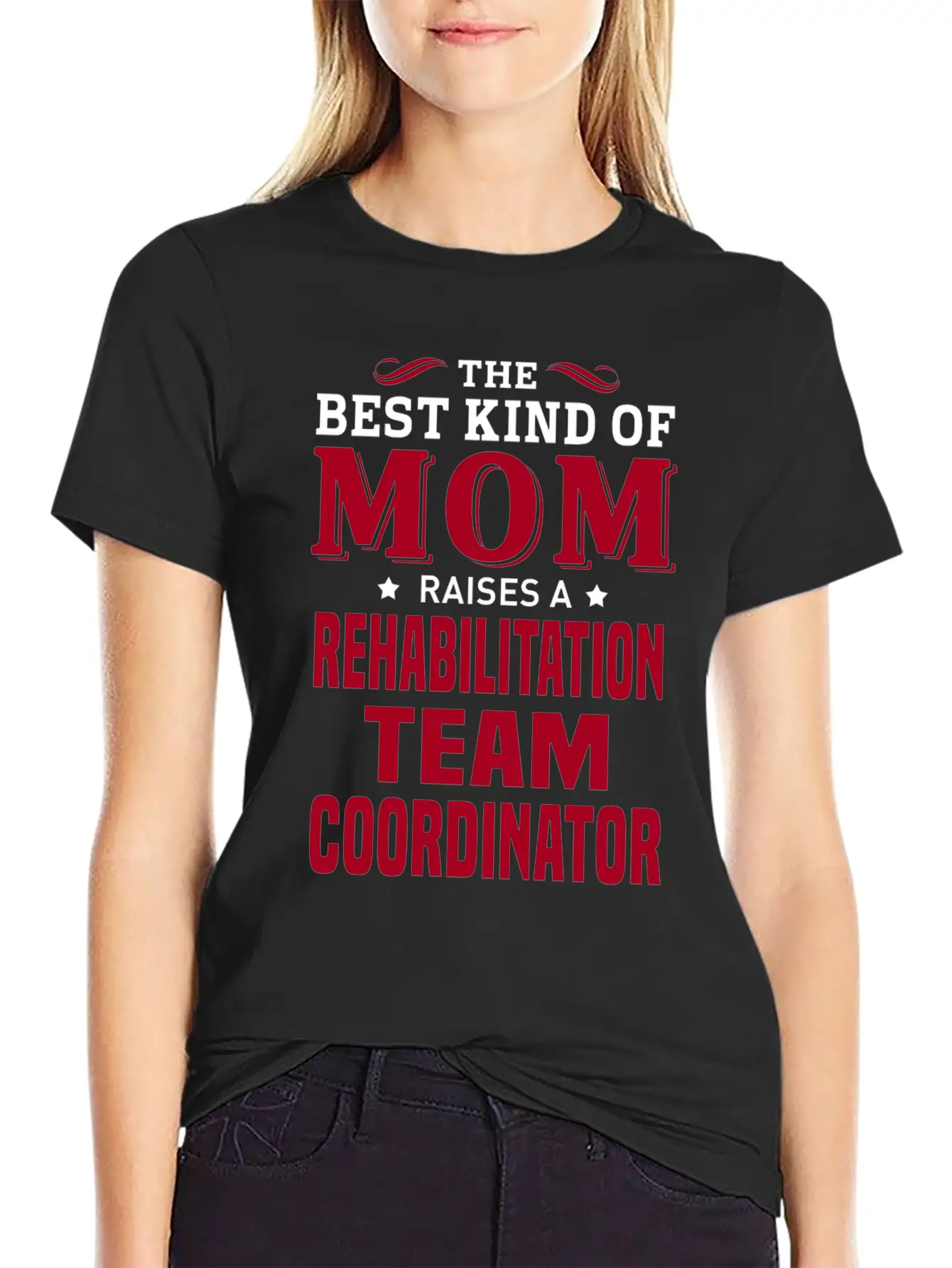 Rehabilitation Team Coordinator Lightweight Cotton T-Shirt – Daily Comfort Graphic Shirt